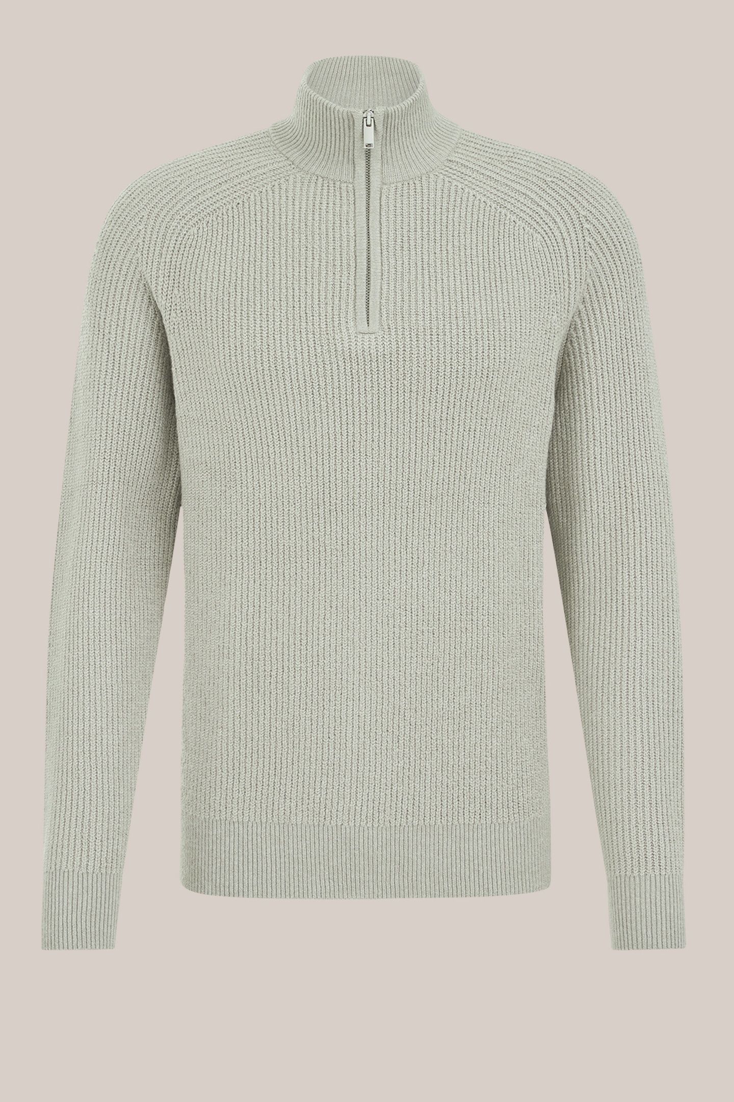 HALFWAY ZIPPER LIGHT GREY 4