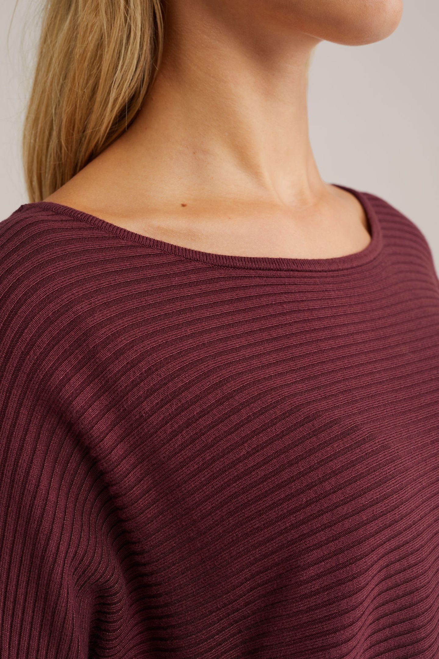 KNITTED PULLOVER VINTAGE RED 5