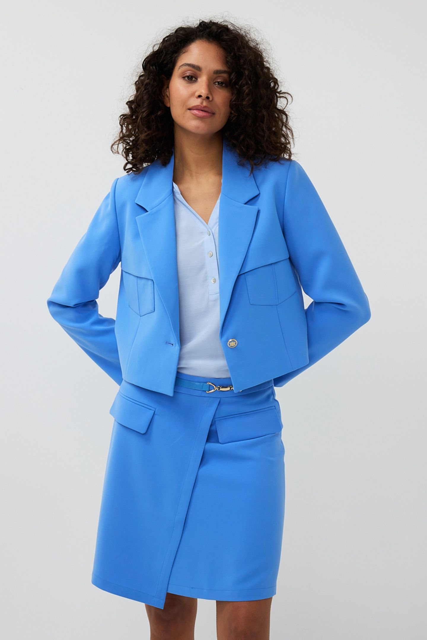 BLAZER SHORT CITY BLUE 2