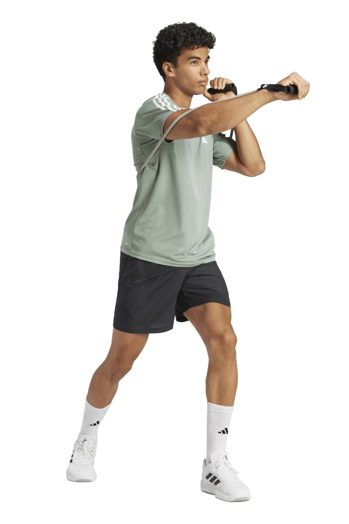 UNISEX PERFORMANCE TRAIN ESSENTIALS BASE 3-STRIPES TRAINING  2