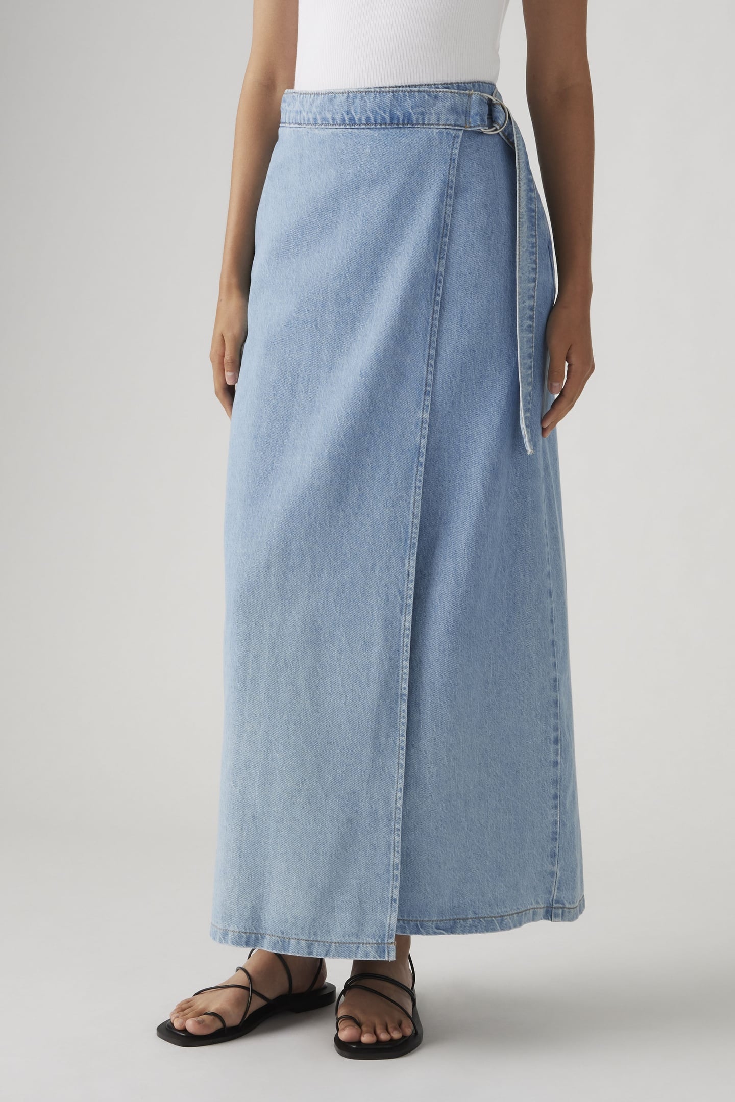 COLUMN WRAP SKIRT 5