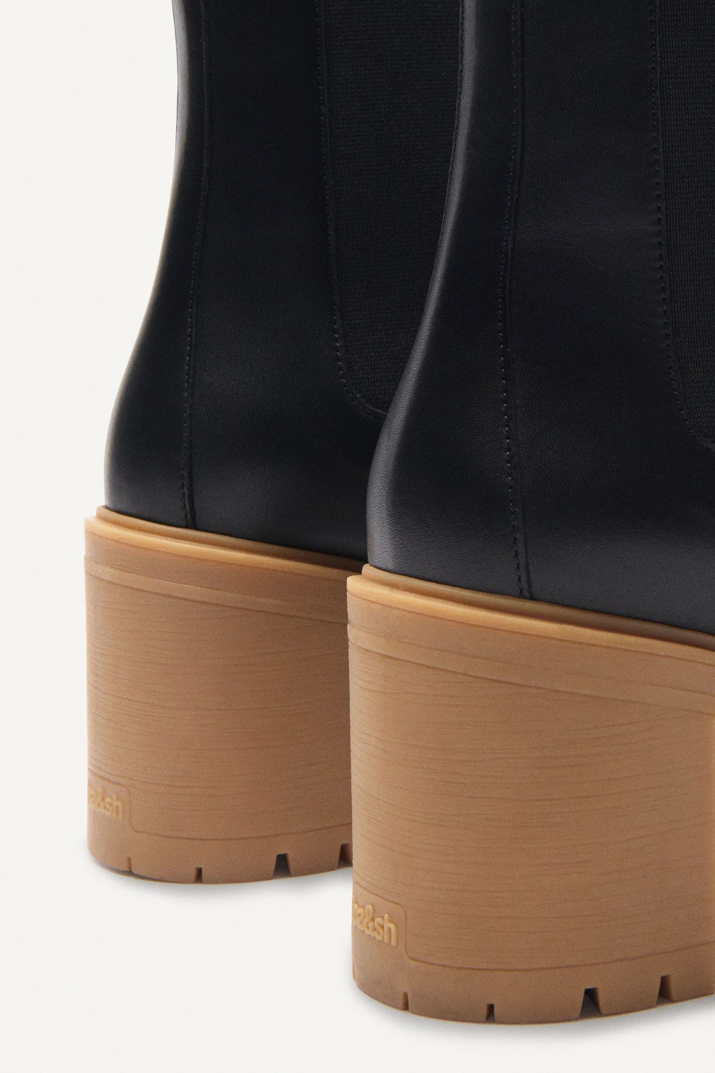 BOTTINES BI COULEUR CLARE NOIR 6