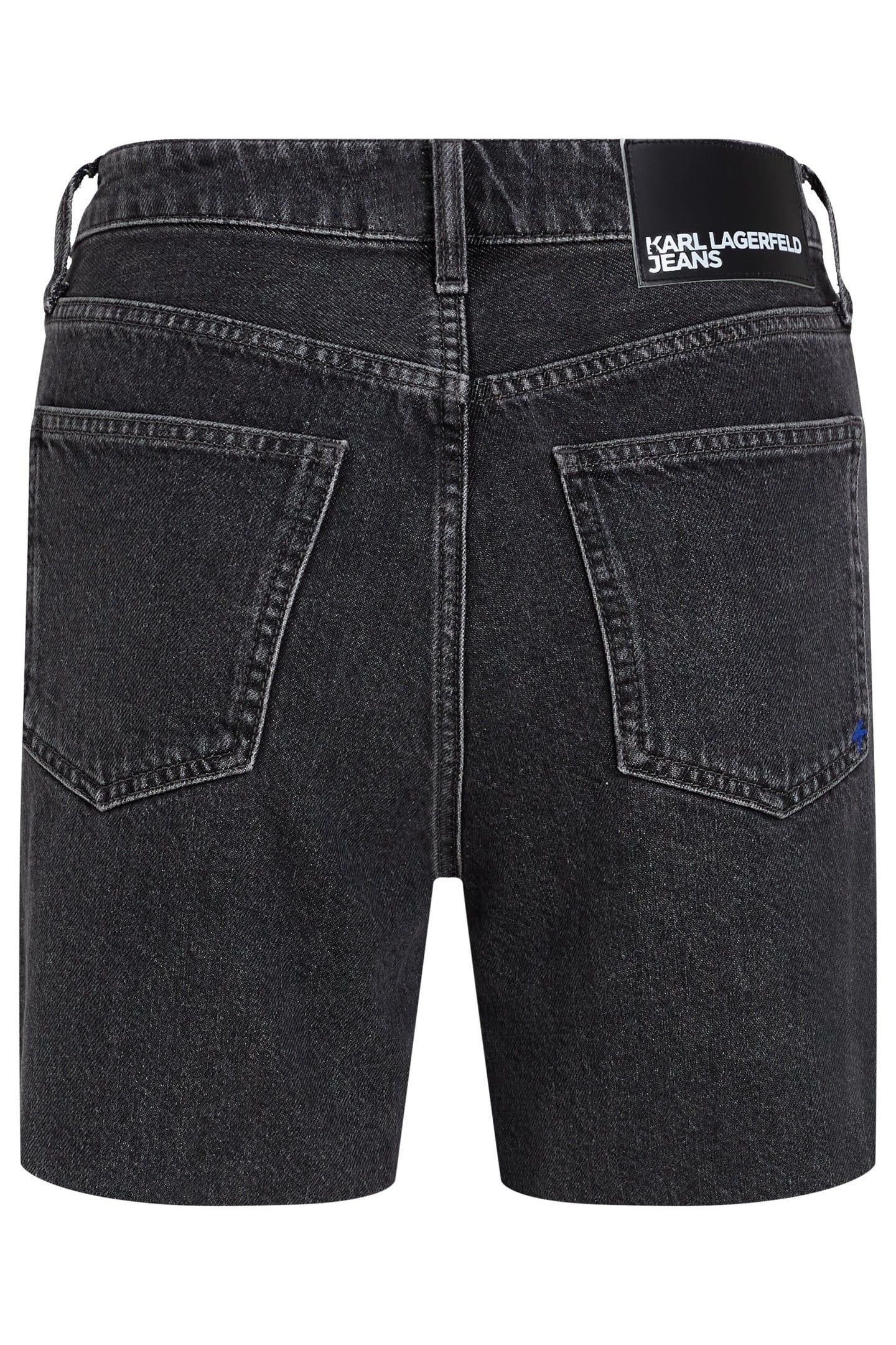 TAPERED WB DENIM SHORT STONE BLACK 4
