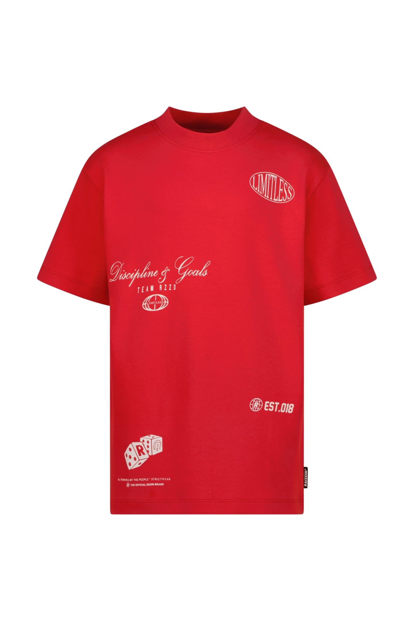 BOYS HOLD T-SHIRT JAM RED 1