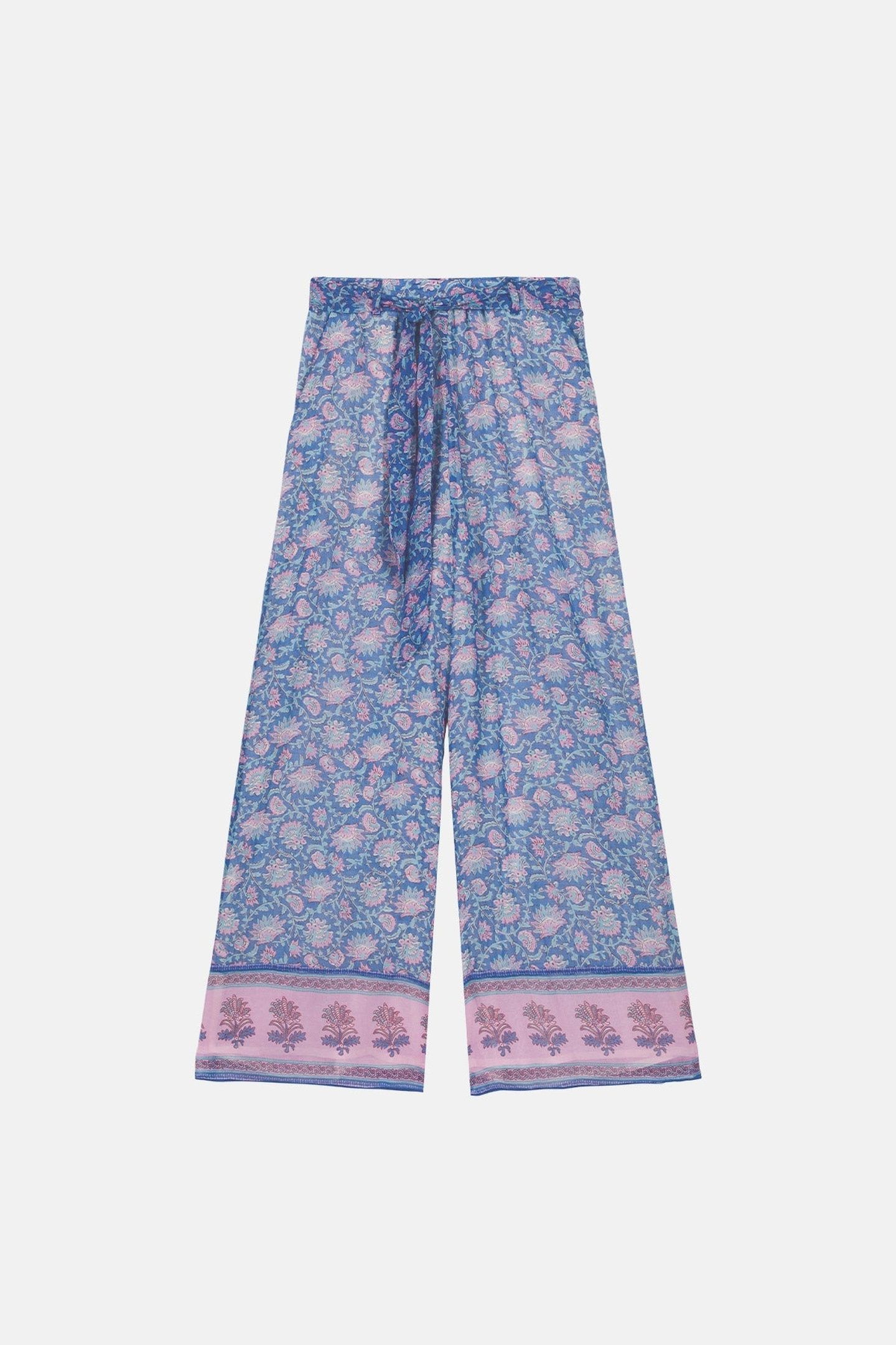 PANTS AMANDINA BLUE CAPRI COVE 5