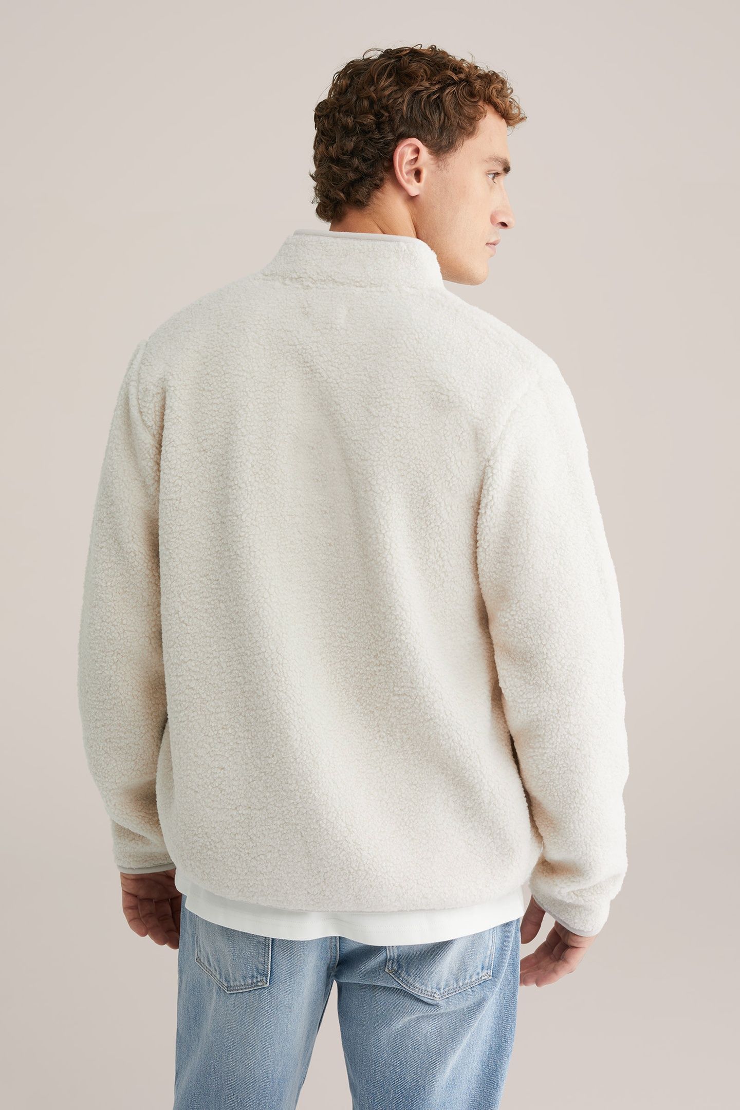 CARDIGAN WITH ZIPPER OFF-WHITE 3