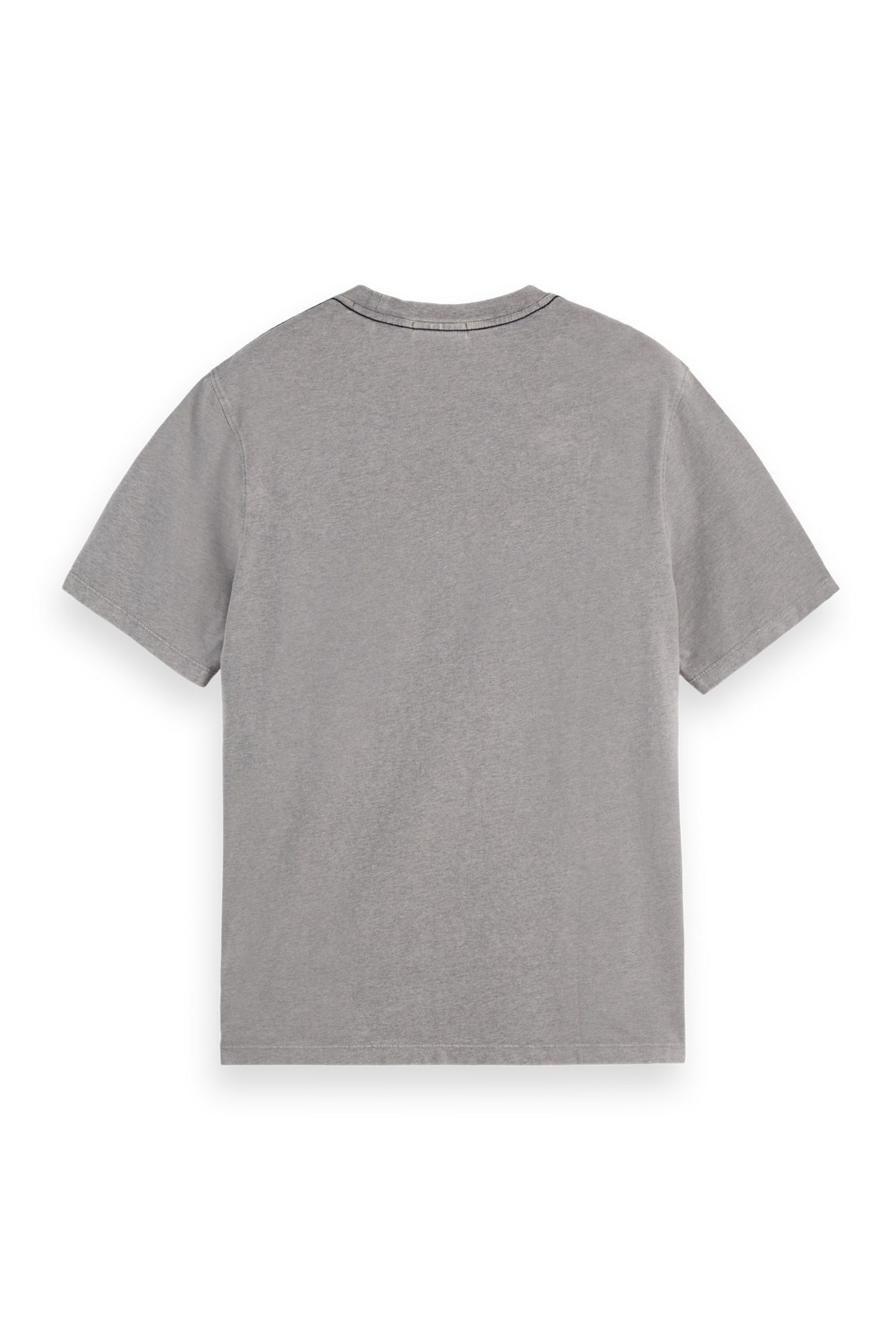 DENIM ARTWORK T-SHIRT GREY MELANGE 2