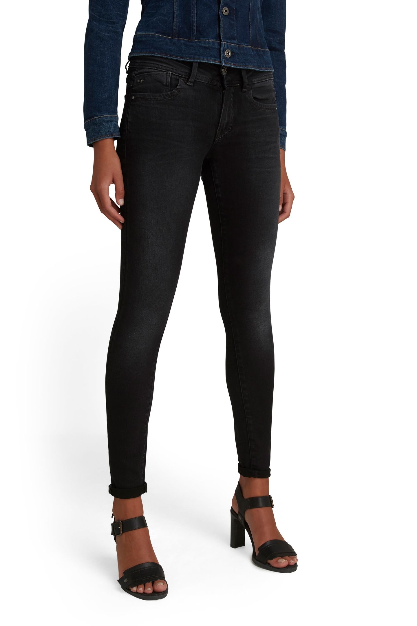 LYNN MID SUPER SKINNY DUSTY GREY 1