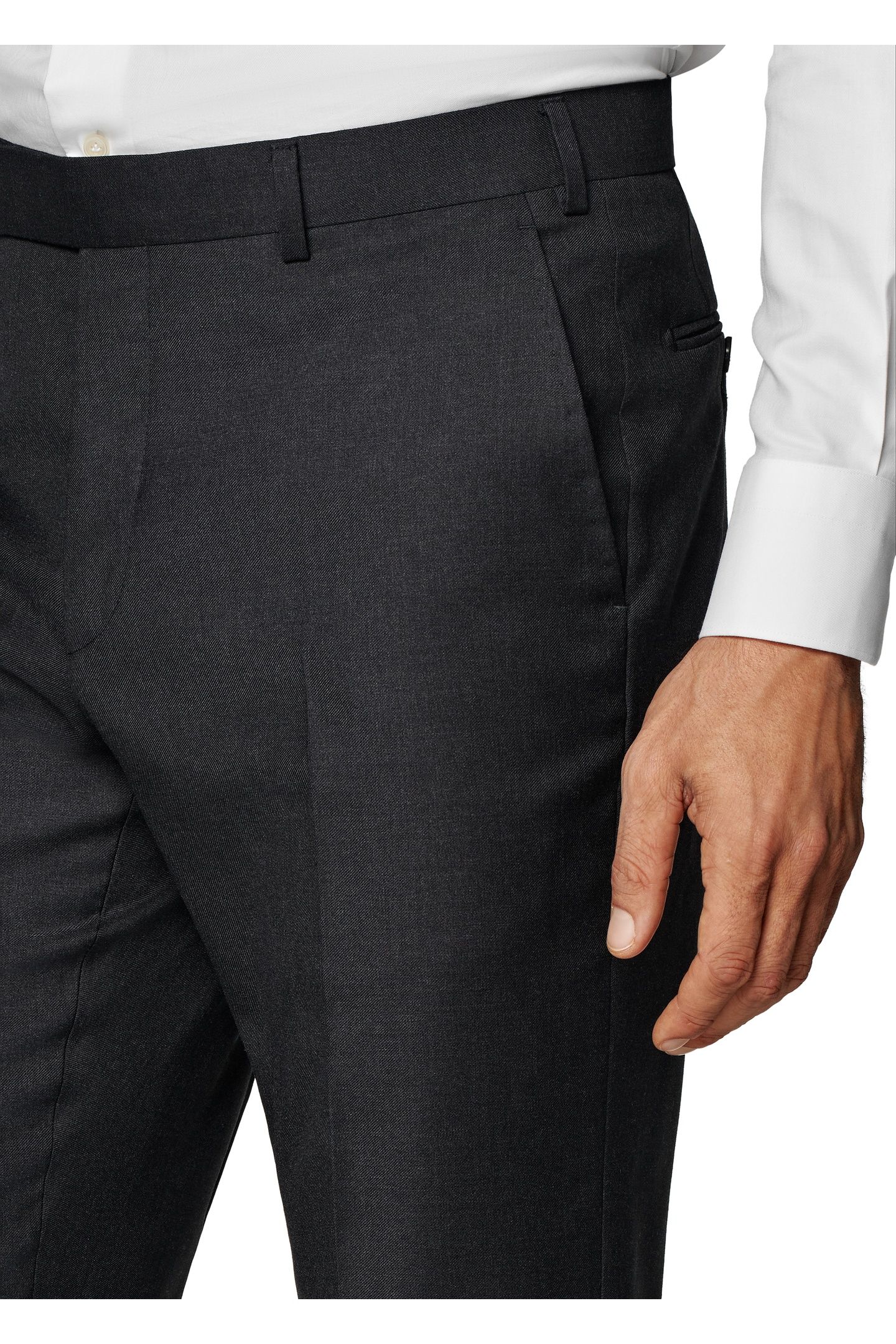 HAVANA-DARK GREY-PURE WOOL S110 NESTED SUITS DARK GREY 9