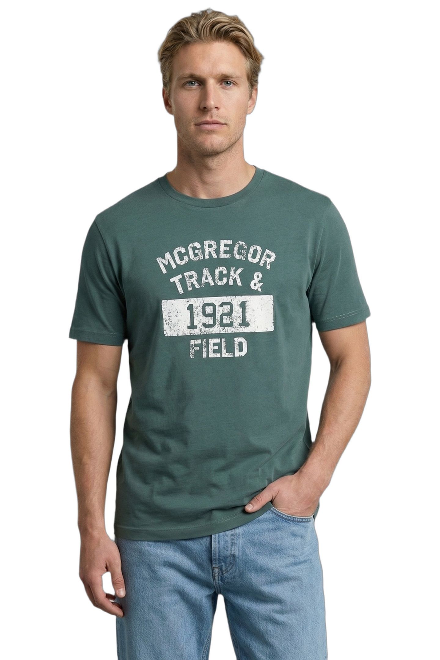 GRAPHIC T-SHIRT 1 DARK GREEN 1