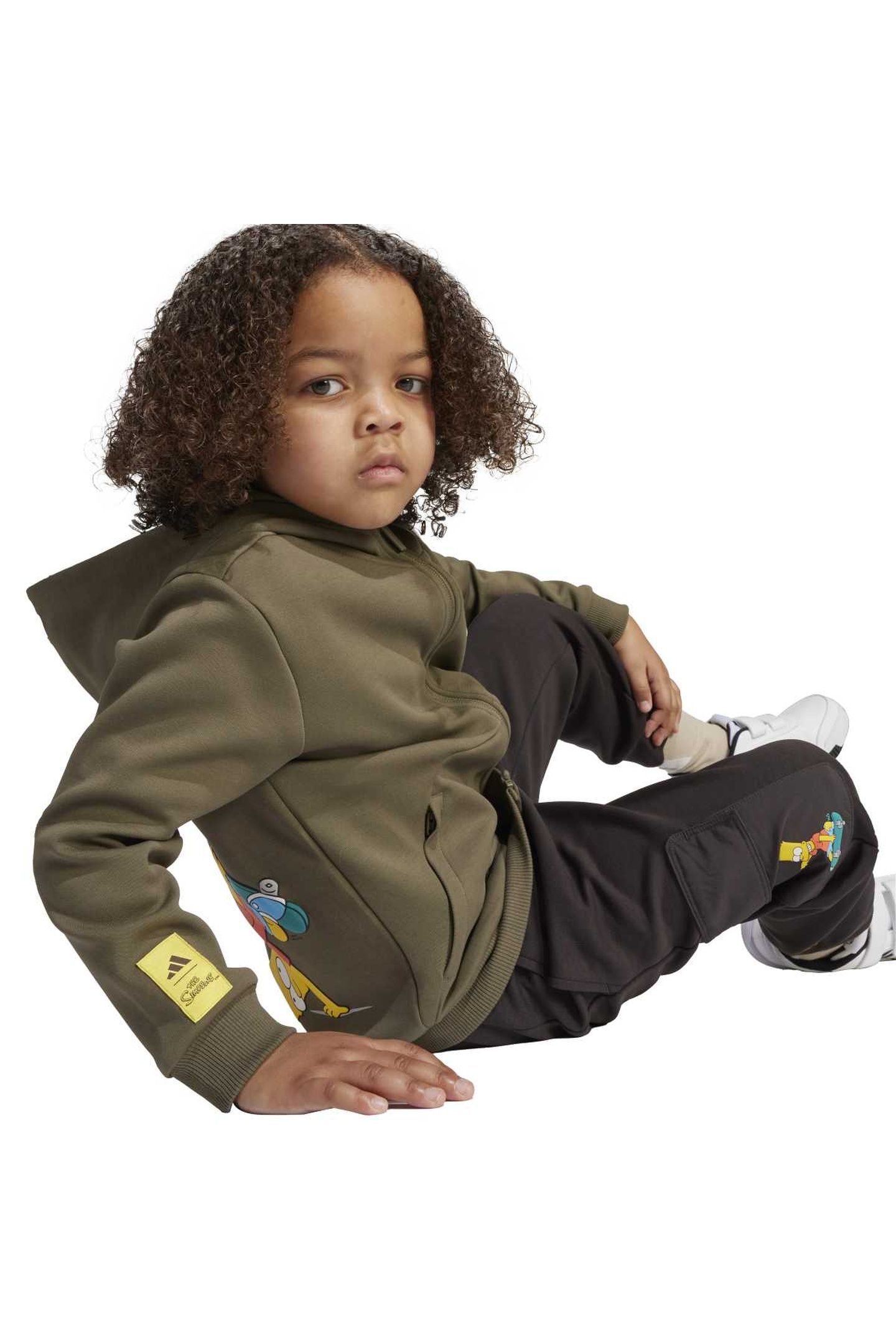 SPORTSWEAR ADIDAS THE SIMPSONS TRACK TOP OLIVE STRATA 3