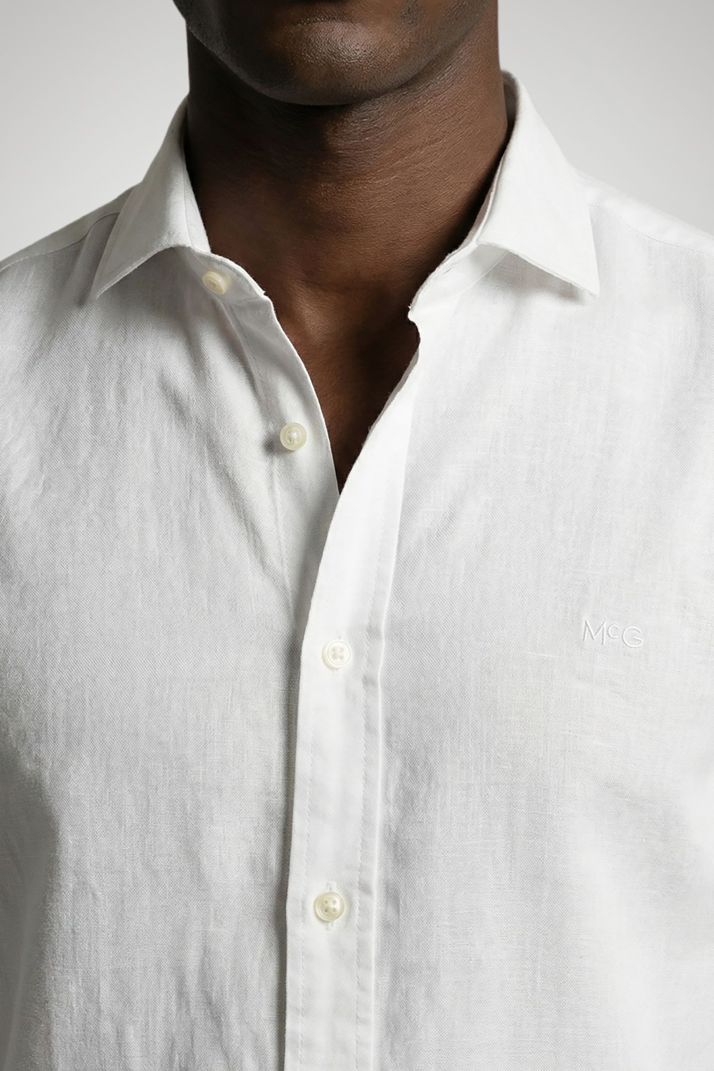 COTTON/LINNEN SHIRT WHITE 6
