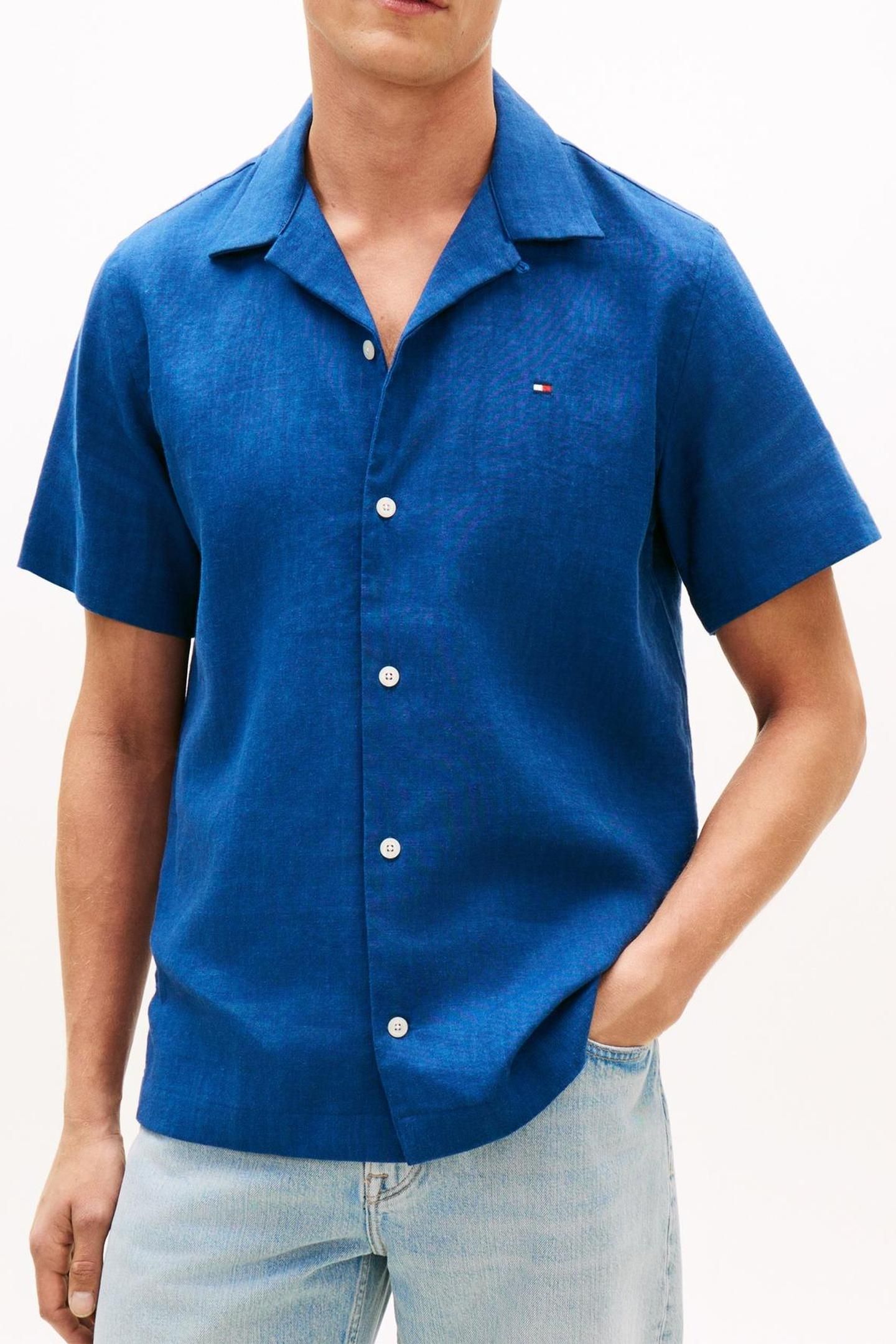 SORONA LINEN CAMP SS BLUE JEAN 2