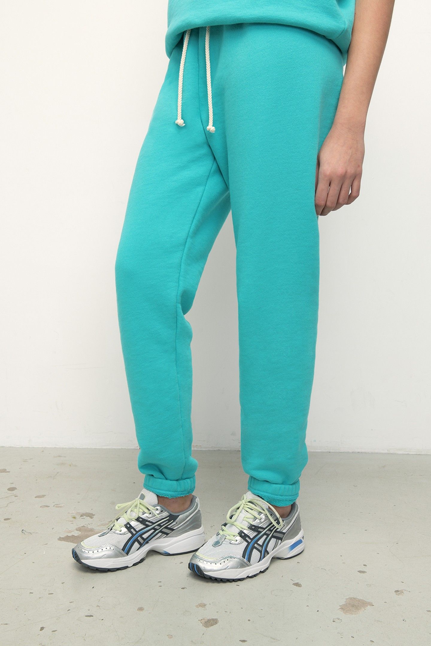 ZUTABAY SWEAT PANTS TURQUOISE 3