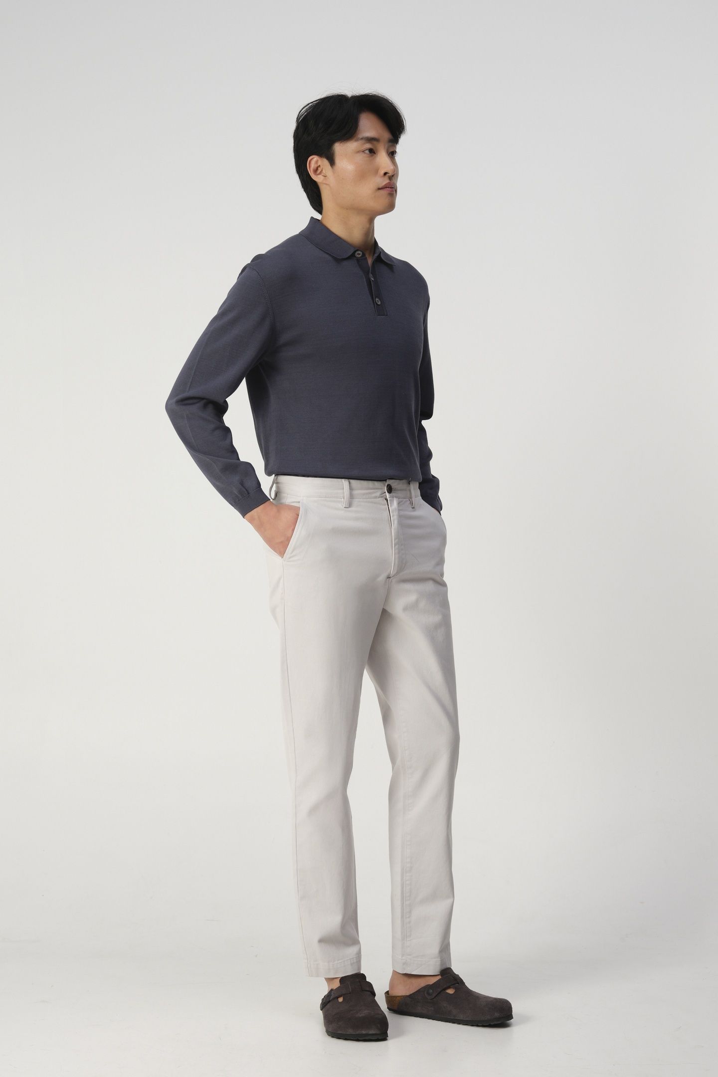 '- BENTON PANTS GREY 4