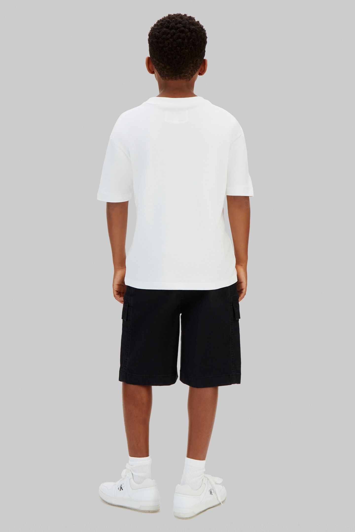 BOYS ESSENTIAL WOVEN SHORTS BLACK 2