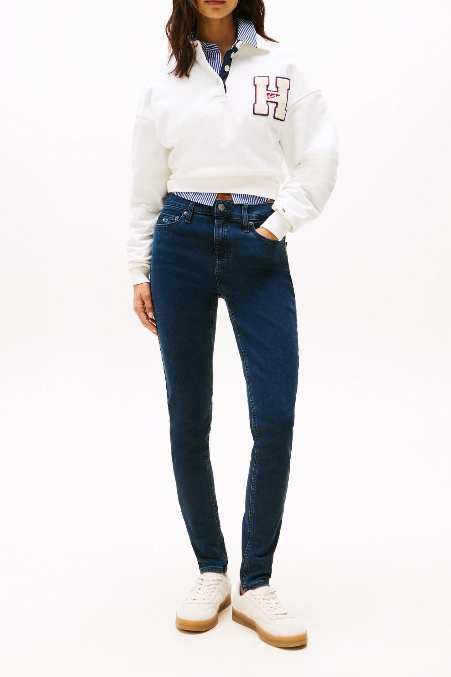 NORA SKINNY JEANS DENIM BLUE BLACK 1