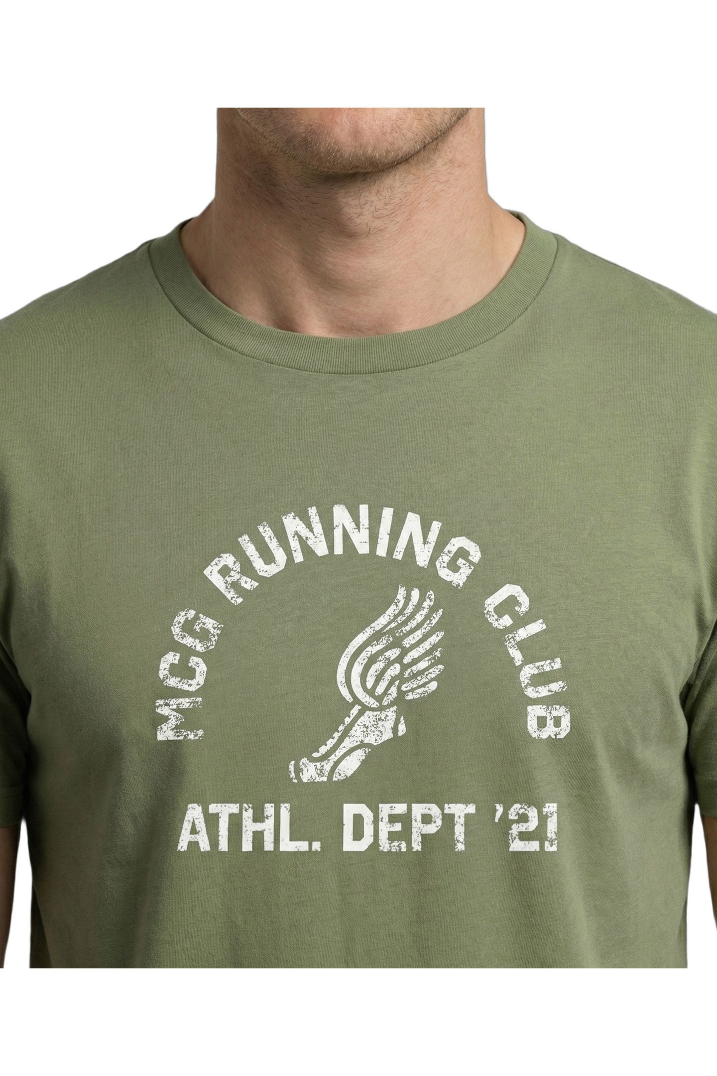 GRAPHIC T-SHIRT 2 LIGHT OLIVE 6