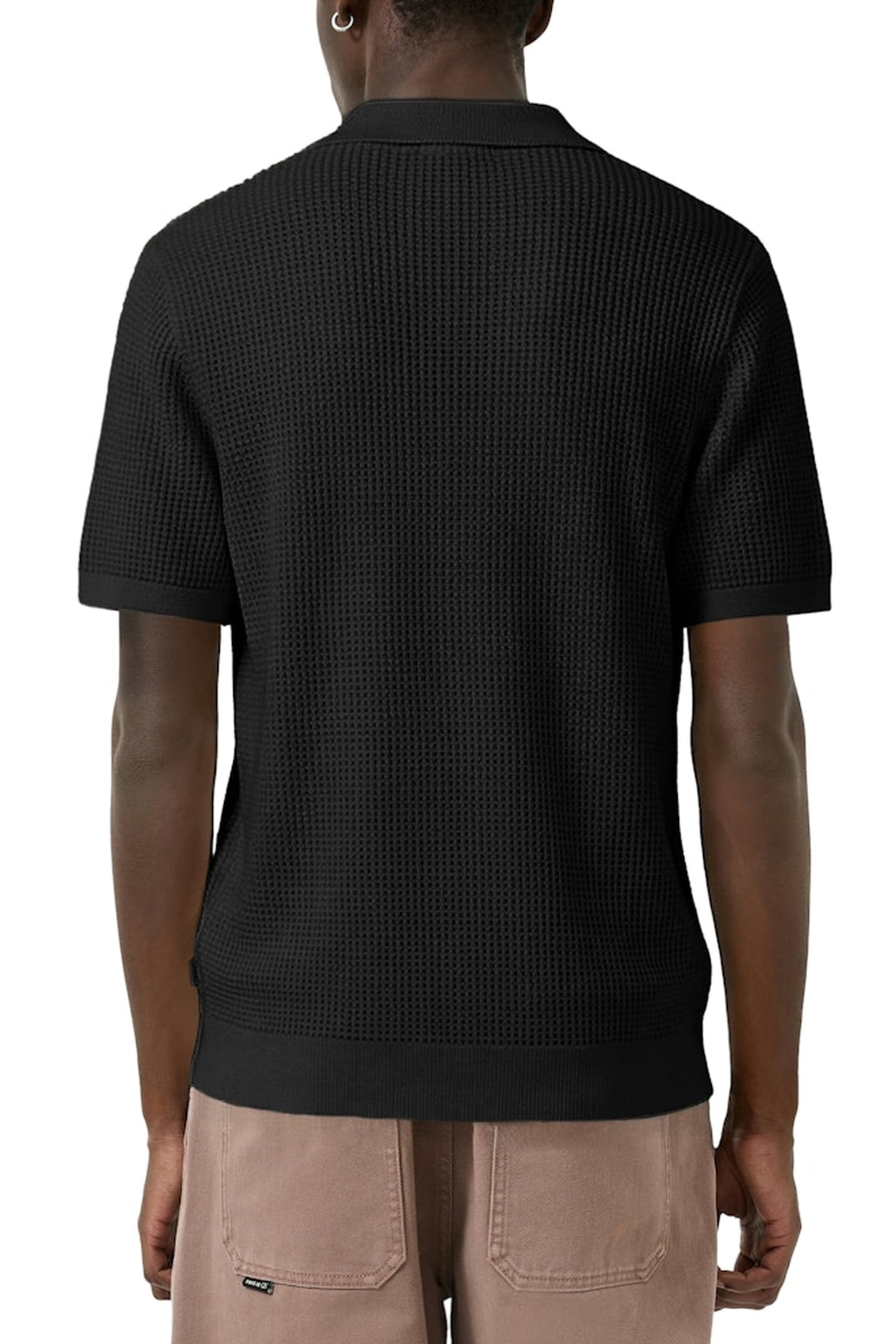 S.OLIVER-QS PULLOVER SHORTSLEEVE BLACK 4