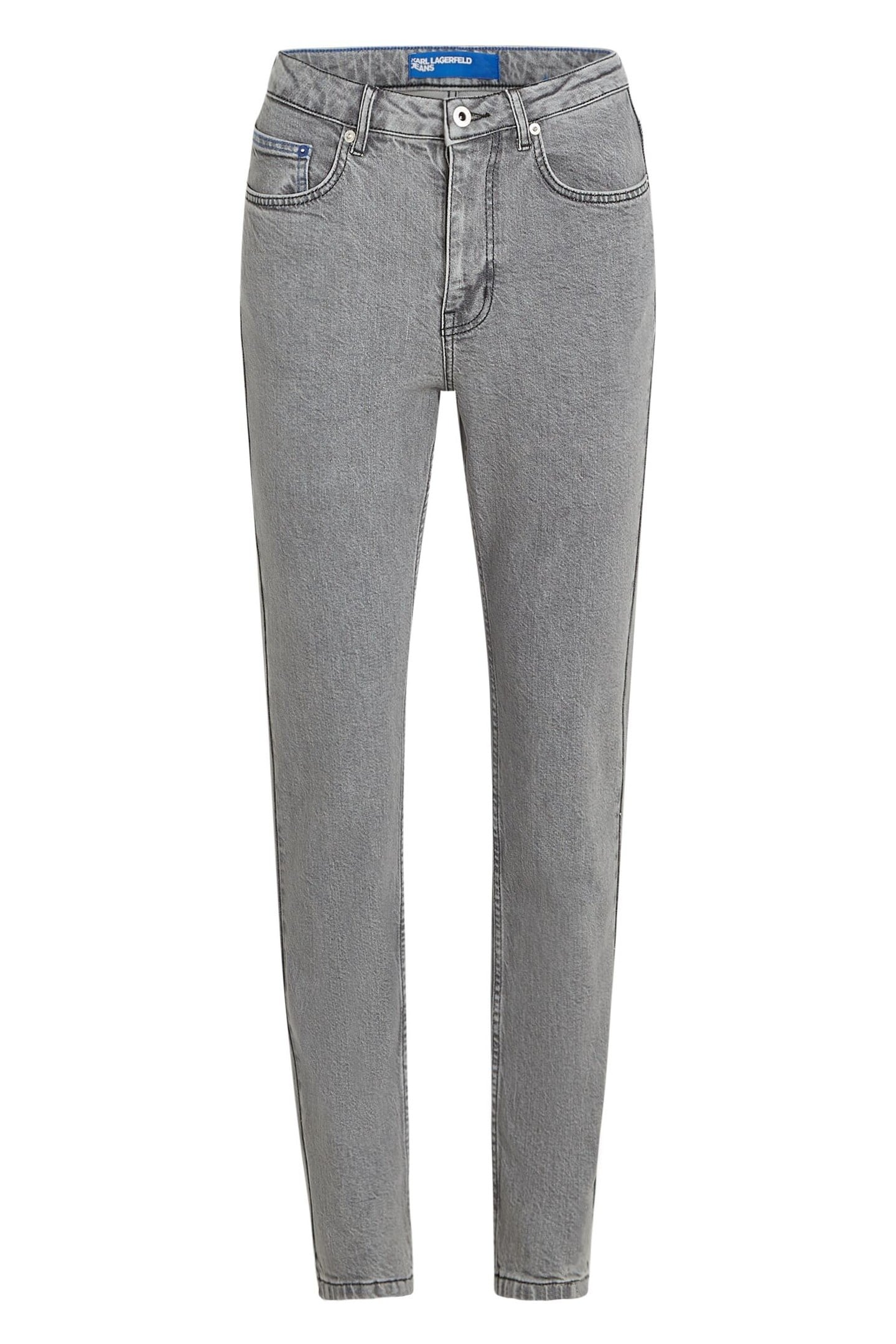 TAPERED DENIM WASHED GREY 3