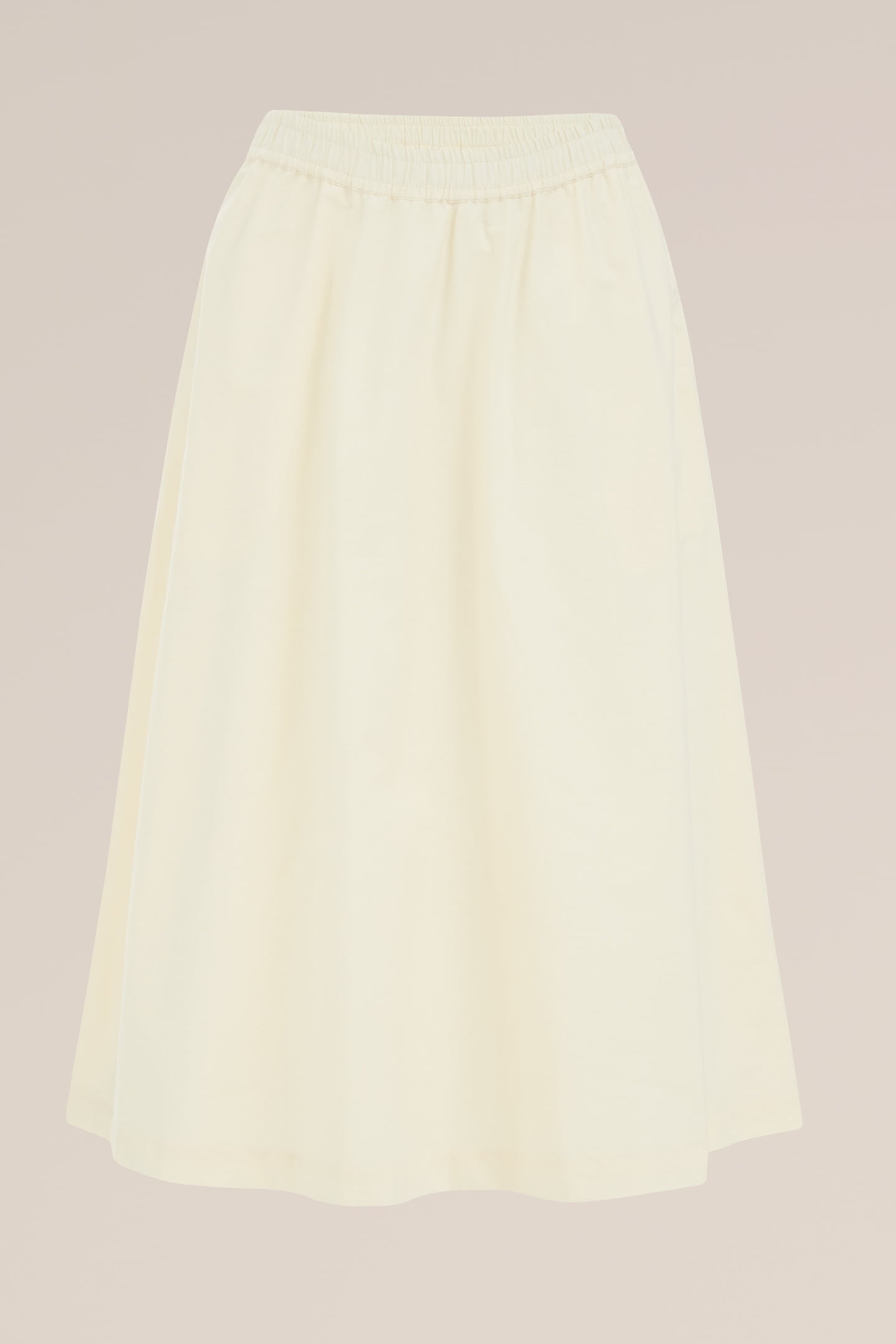 SKIRT MEDIUM LENGTH LIGHT YELLOW 4
