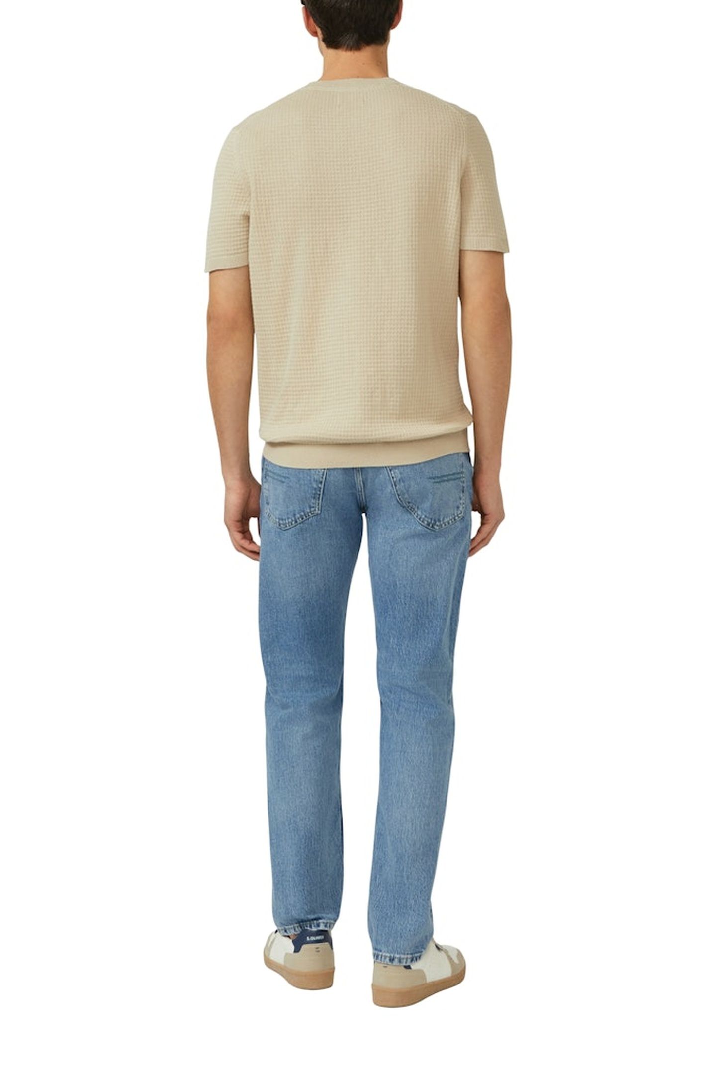 S.OLIVER PULLOVER SHORTSLEEVE BEIGE 3
