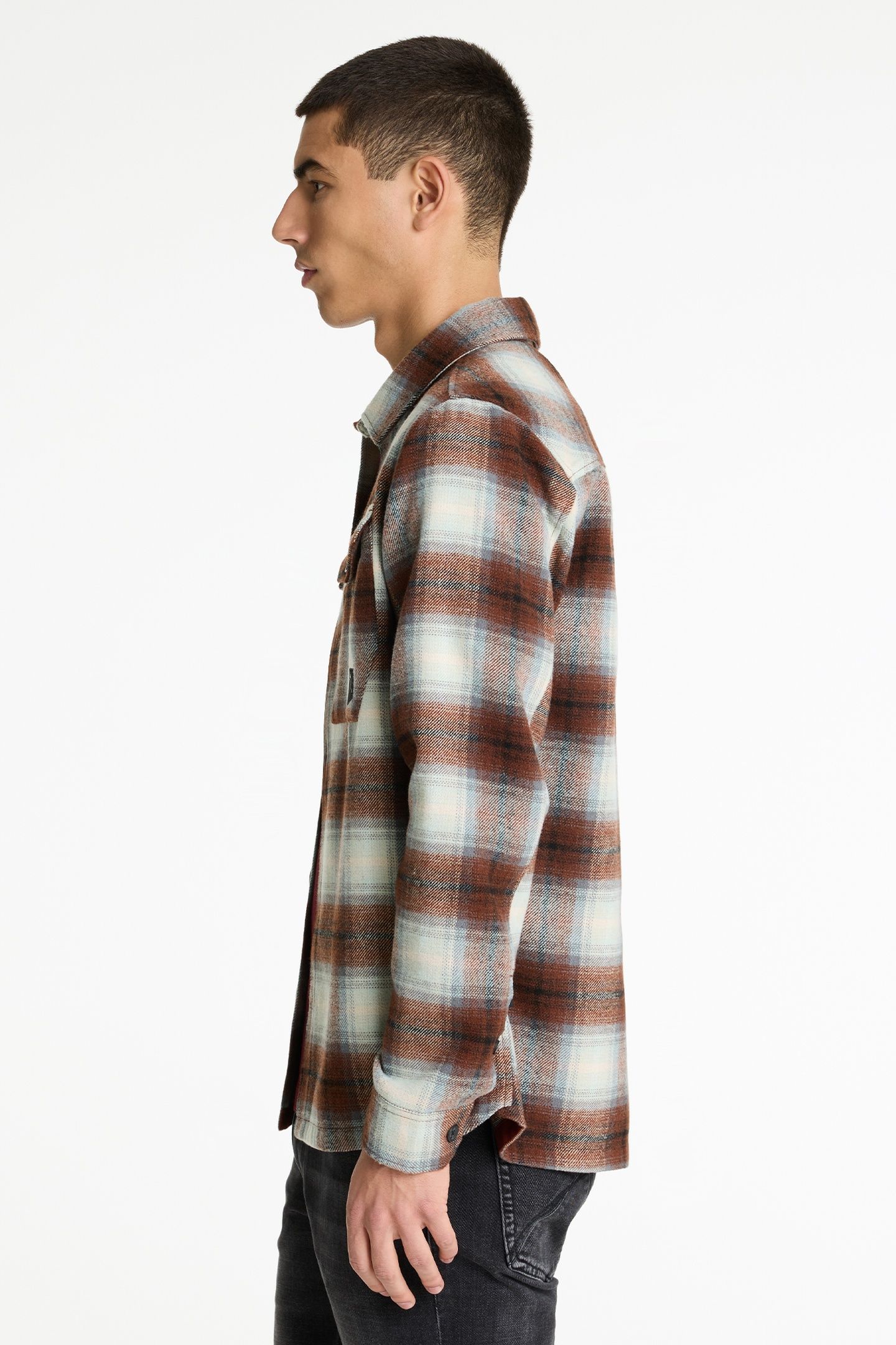 STRYKE BOLT SHIRT LONG SLEEVE CABERNET 3