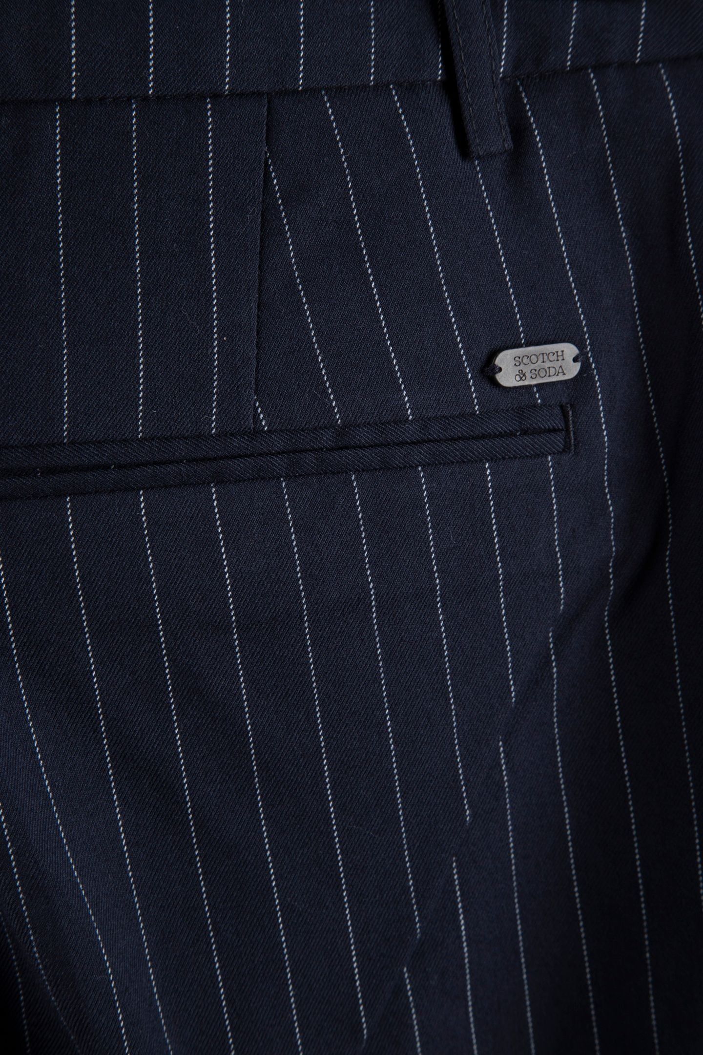 EDIE PANT NIGHT BLUE PINSTRIPE 4