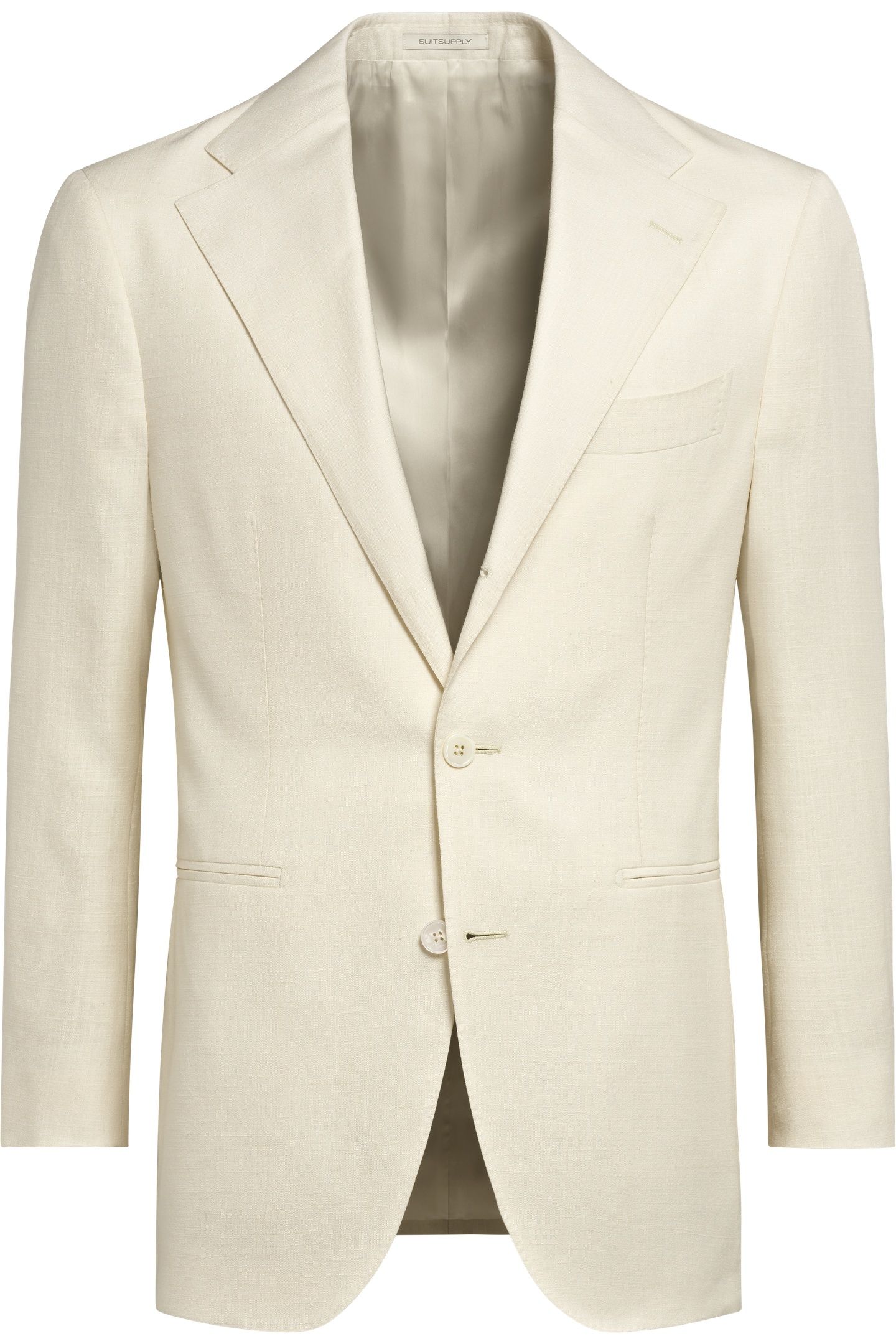 ROMA-OFF-WHITE-WOOL SILK LINEN NESTED SUITS OFF-WHITE 7
