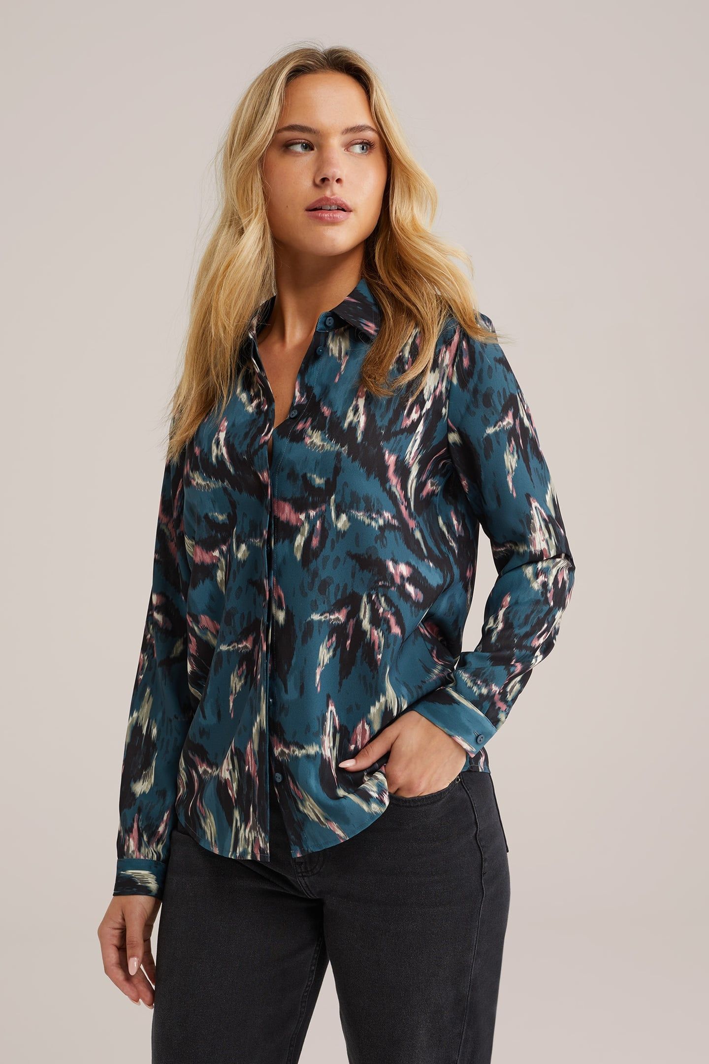 BLOUSE TURQUOISE 1