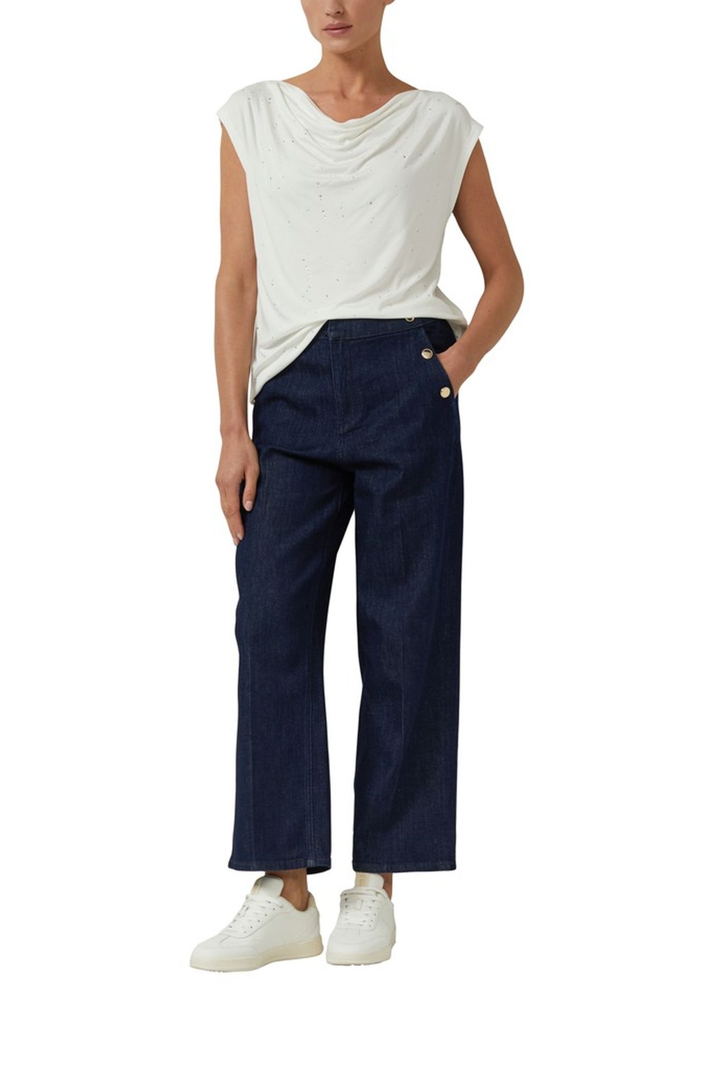 S.OLIVER T-SHIRTS OFFWHITE 2