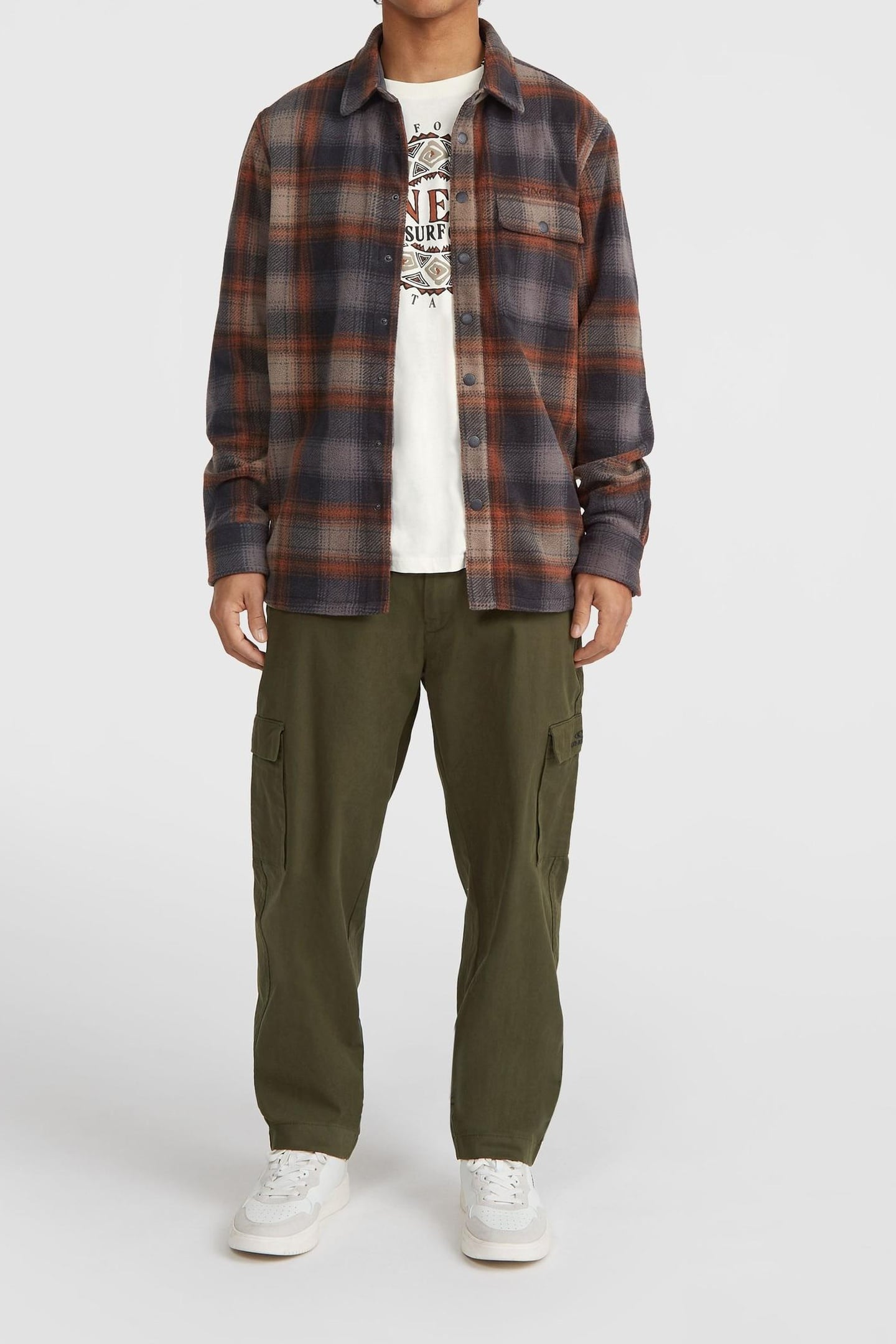 ESSENTIALS CARGO PANTS FOREST NIGHT 2