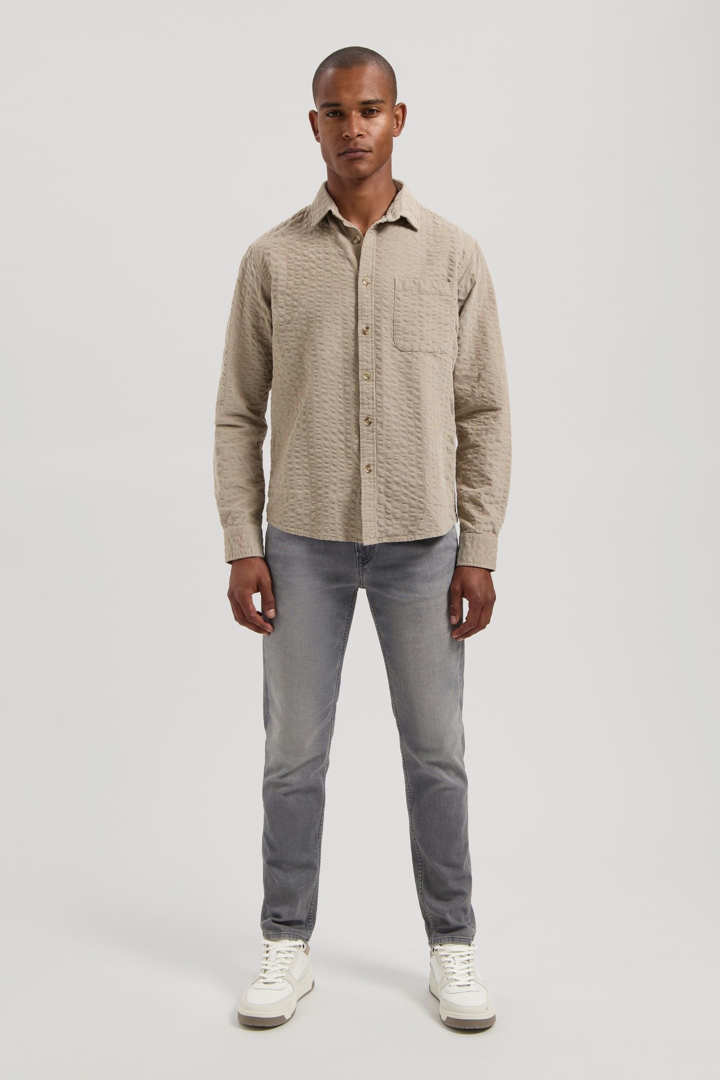 DS_PATRIC SHIRT VINTAGE KHAKI 2
