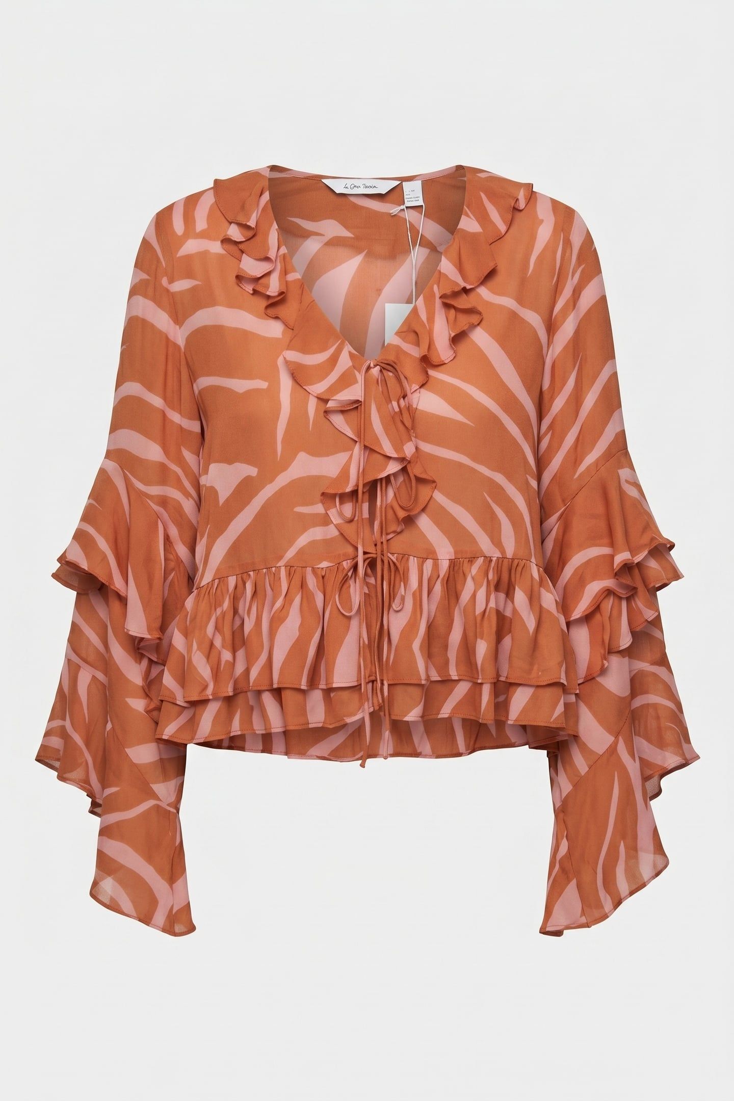 ZORRO BLOUSE BROWN 4