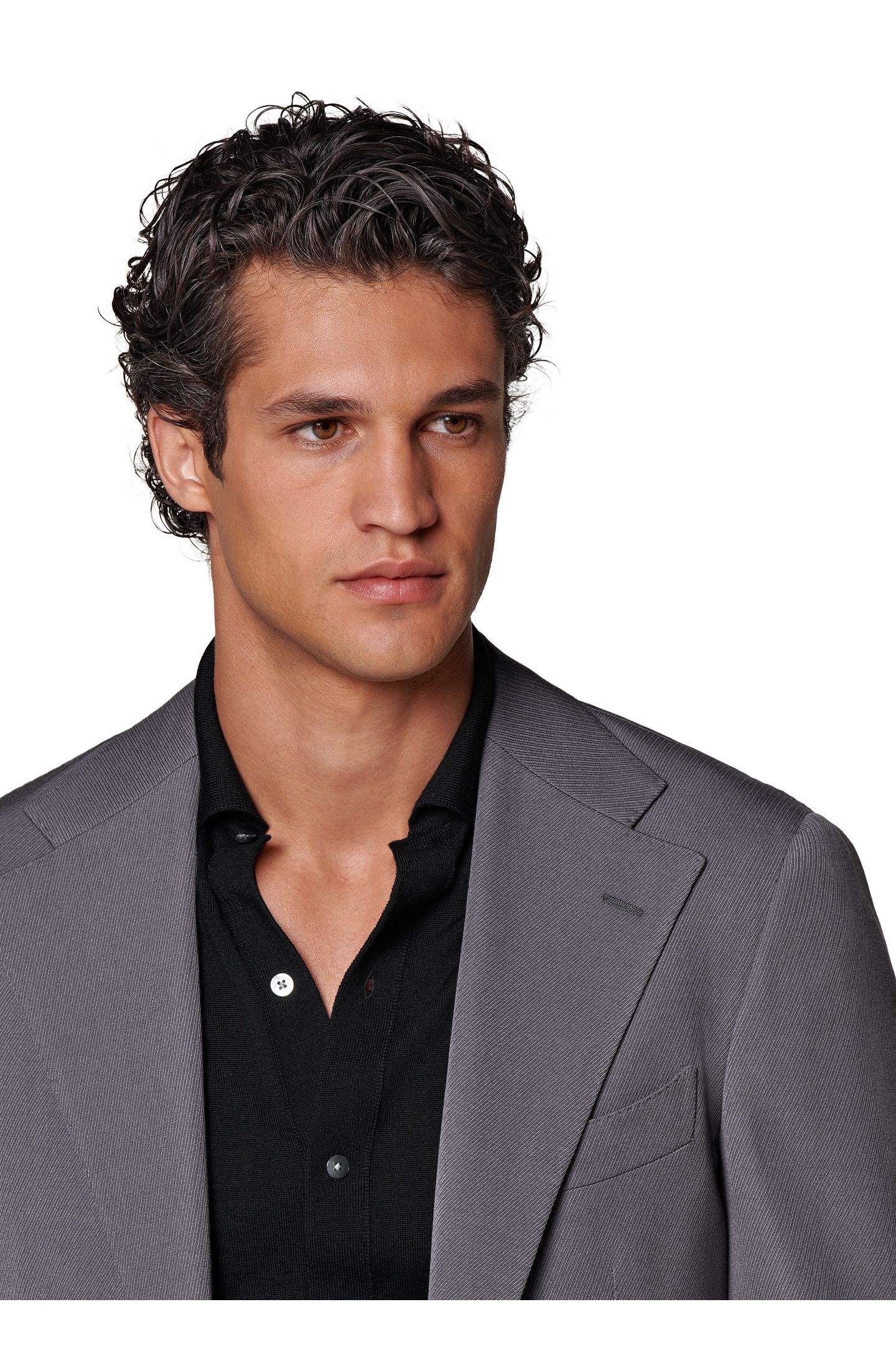 ROMA MID GREY PURE WOOL NESTED SUITS MID GREY 10