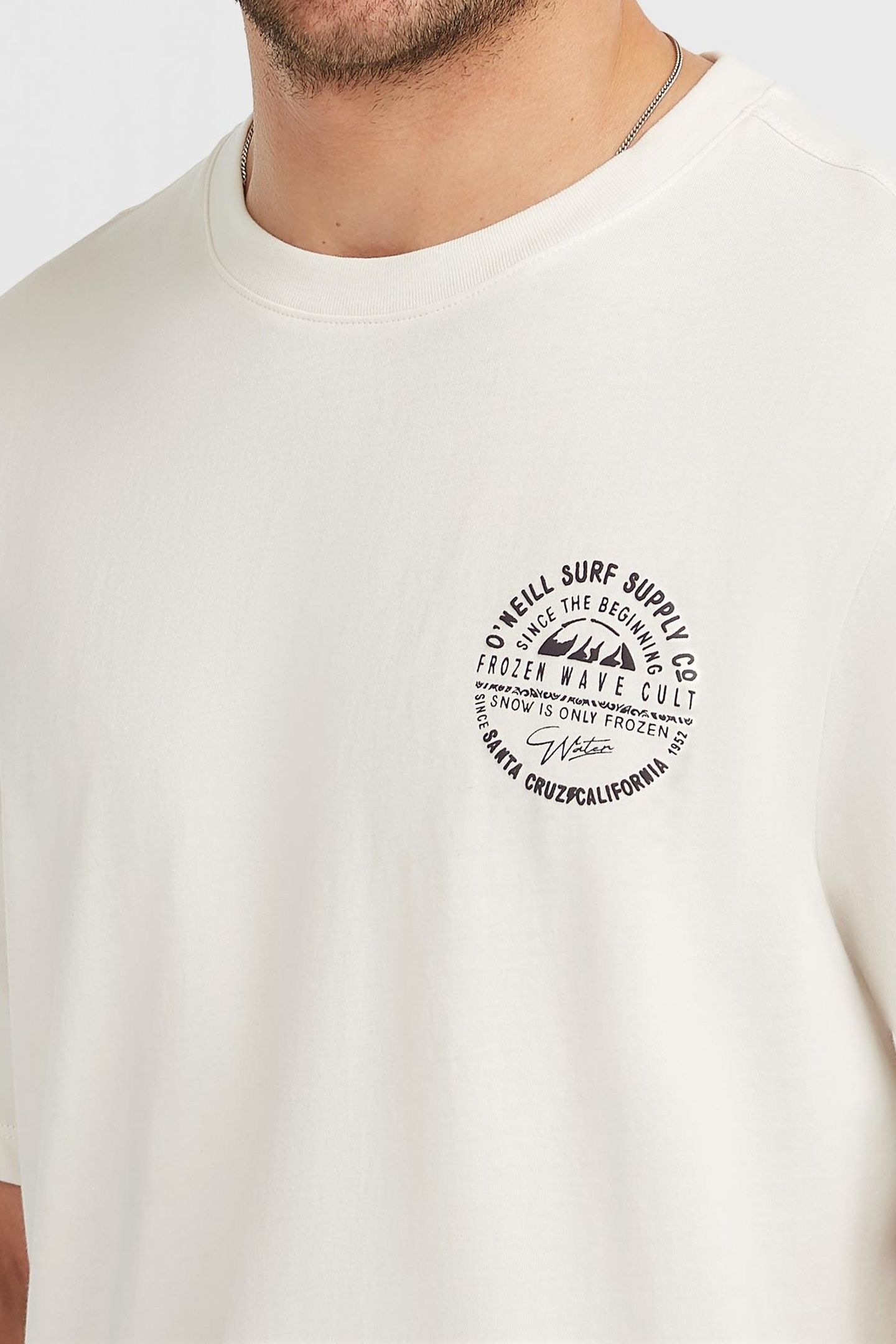 O'NEILL CHEST PRINT T-SHIRT SNOW WHITE 6