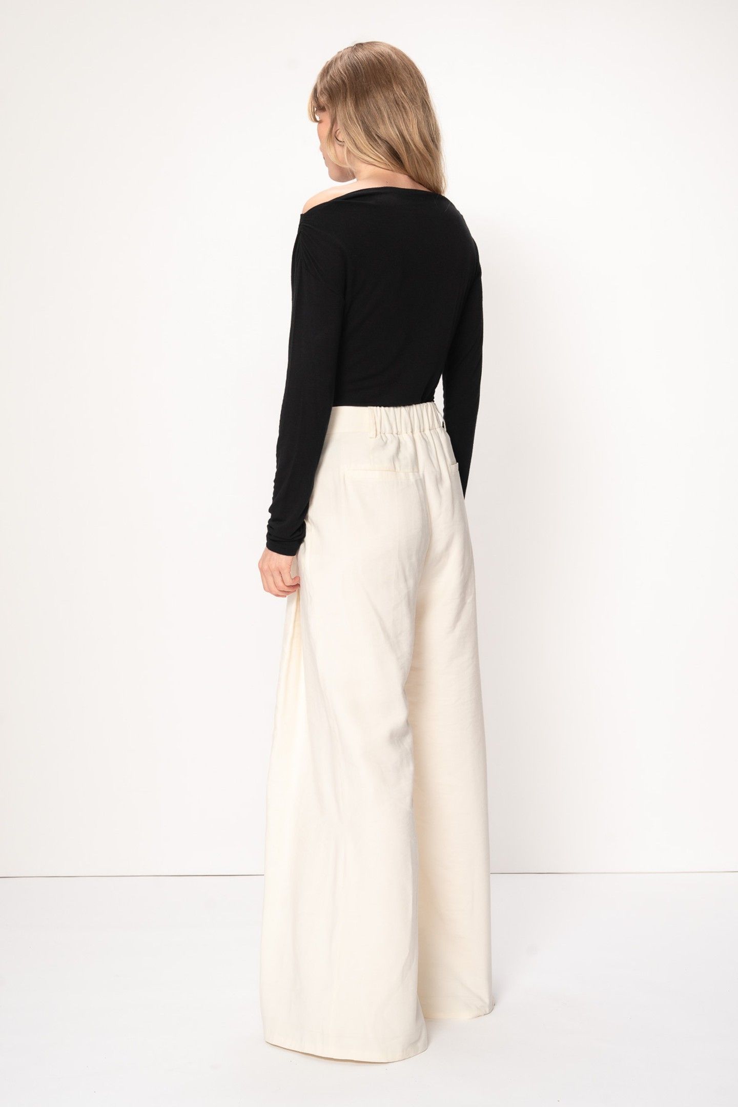 NYLA TROUSERS & DENIM COCONUT MILK 3