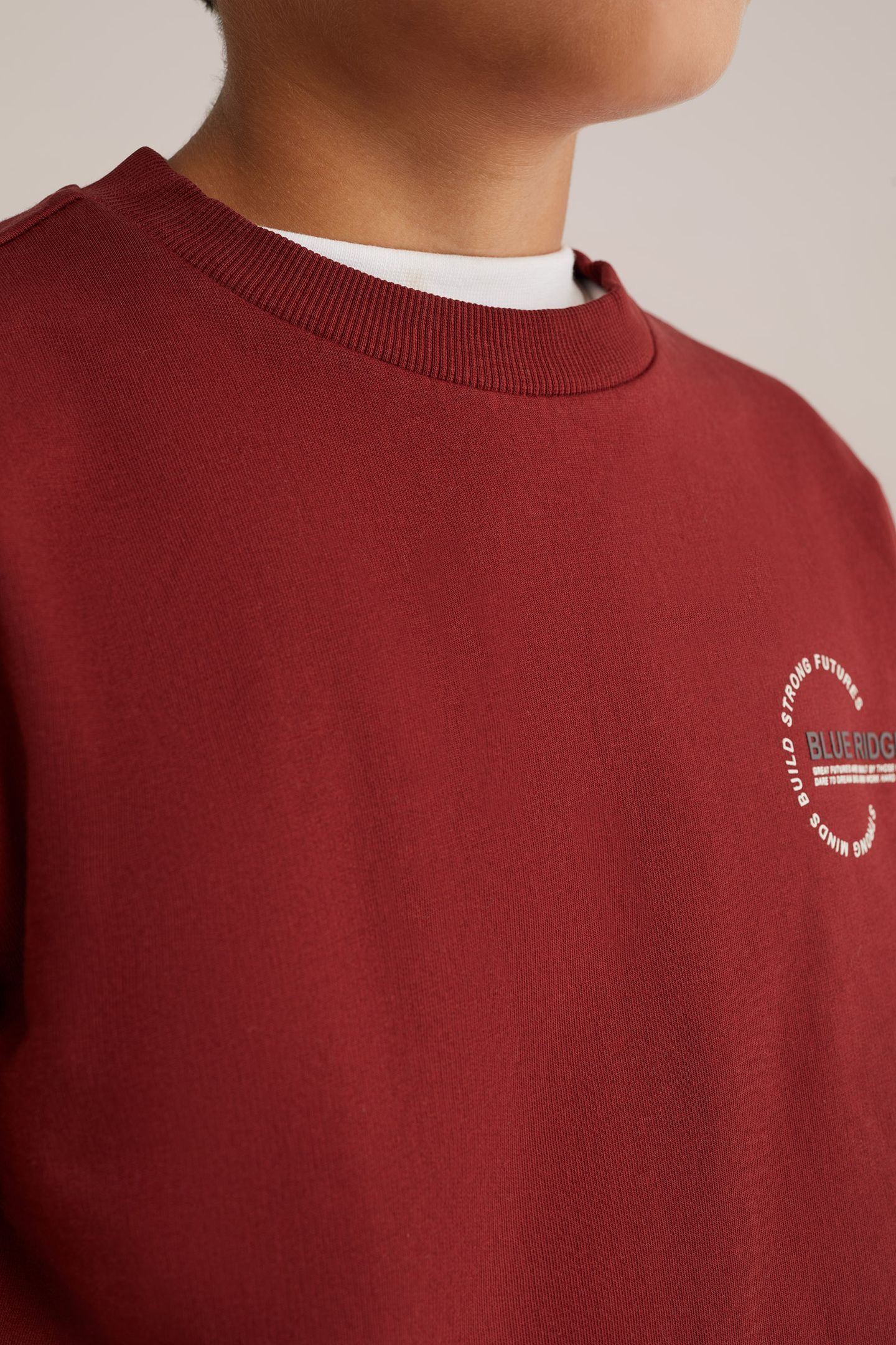SWEATER BURGUNDY RED 6