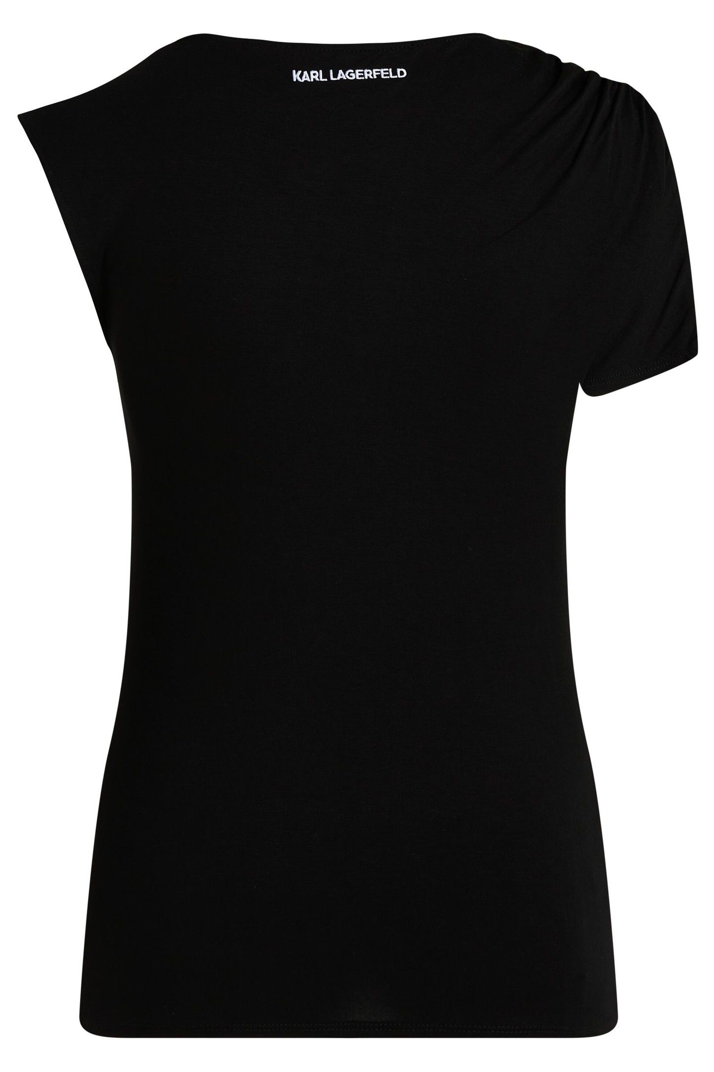 ONE SLEEVE T-SHIRT BLACK 4