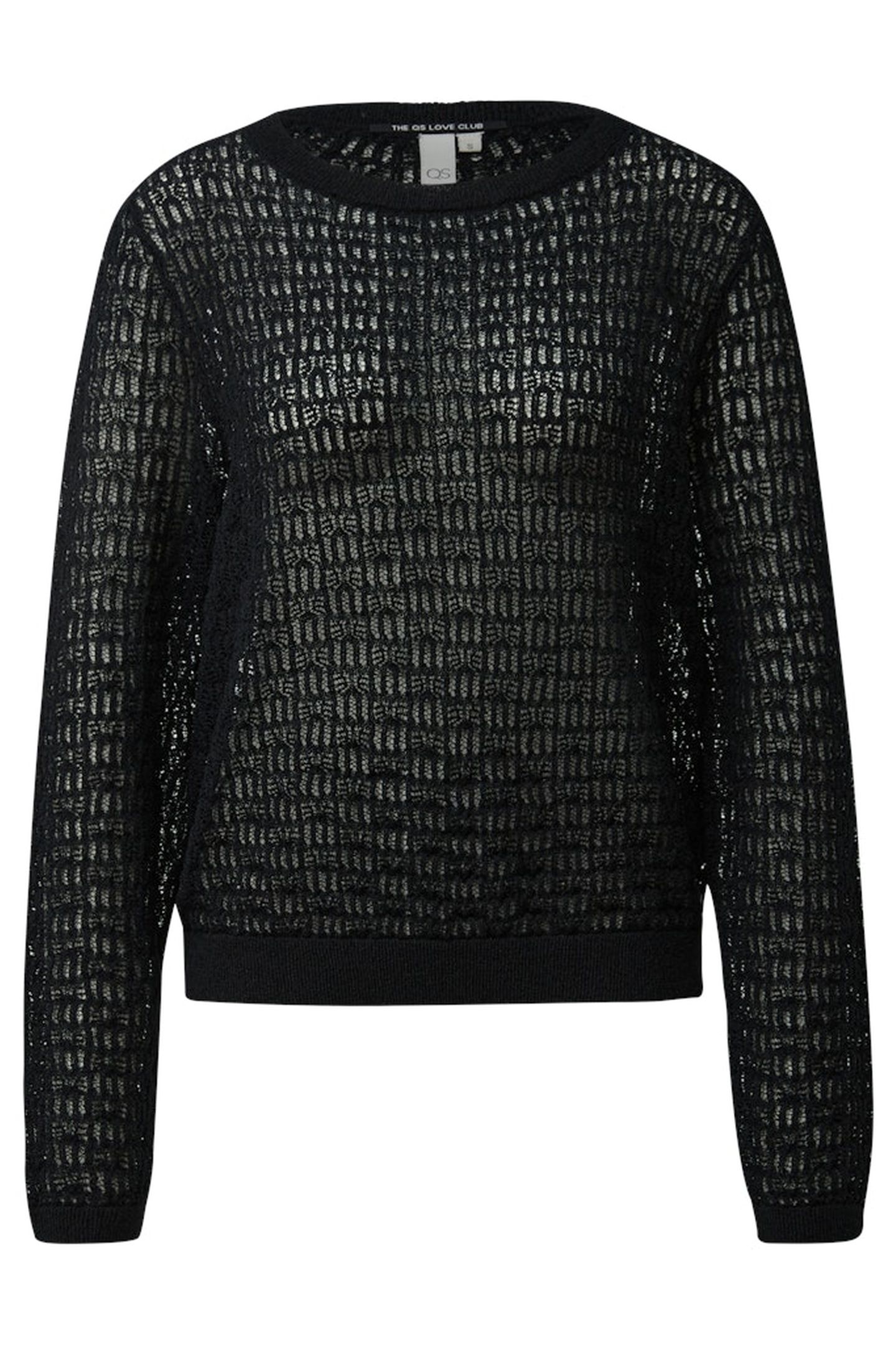S.OLIVER-QS PULLOVER BLACK 8
