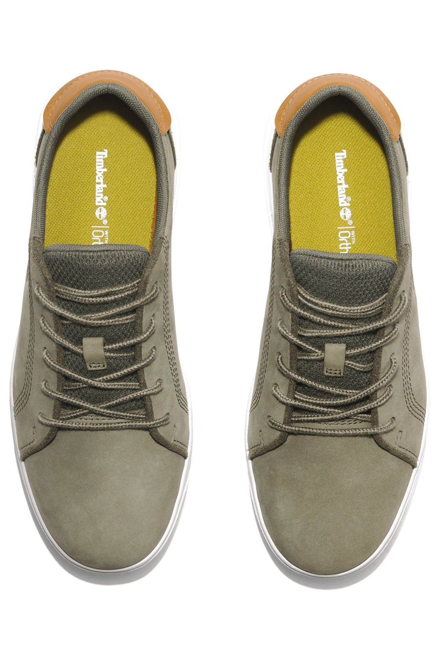LOW LACE UP SNEAKER DARK GREEN 5