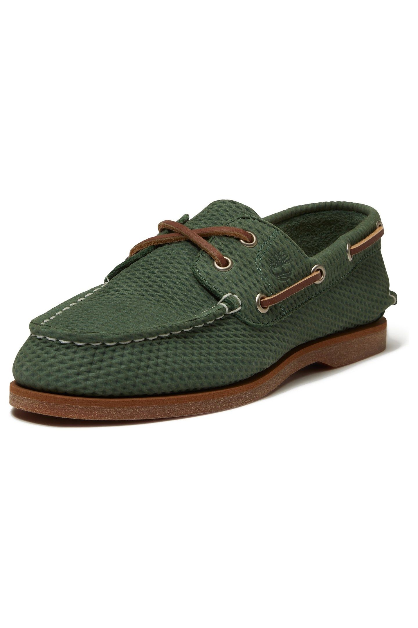 BOAT SHOE MEDIUM GREEN 2