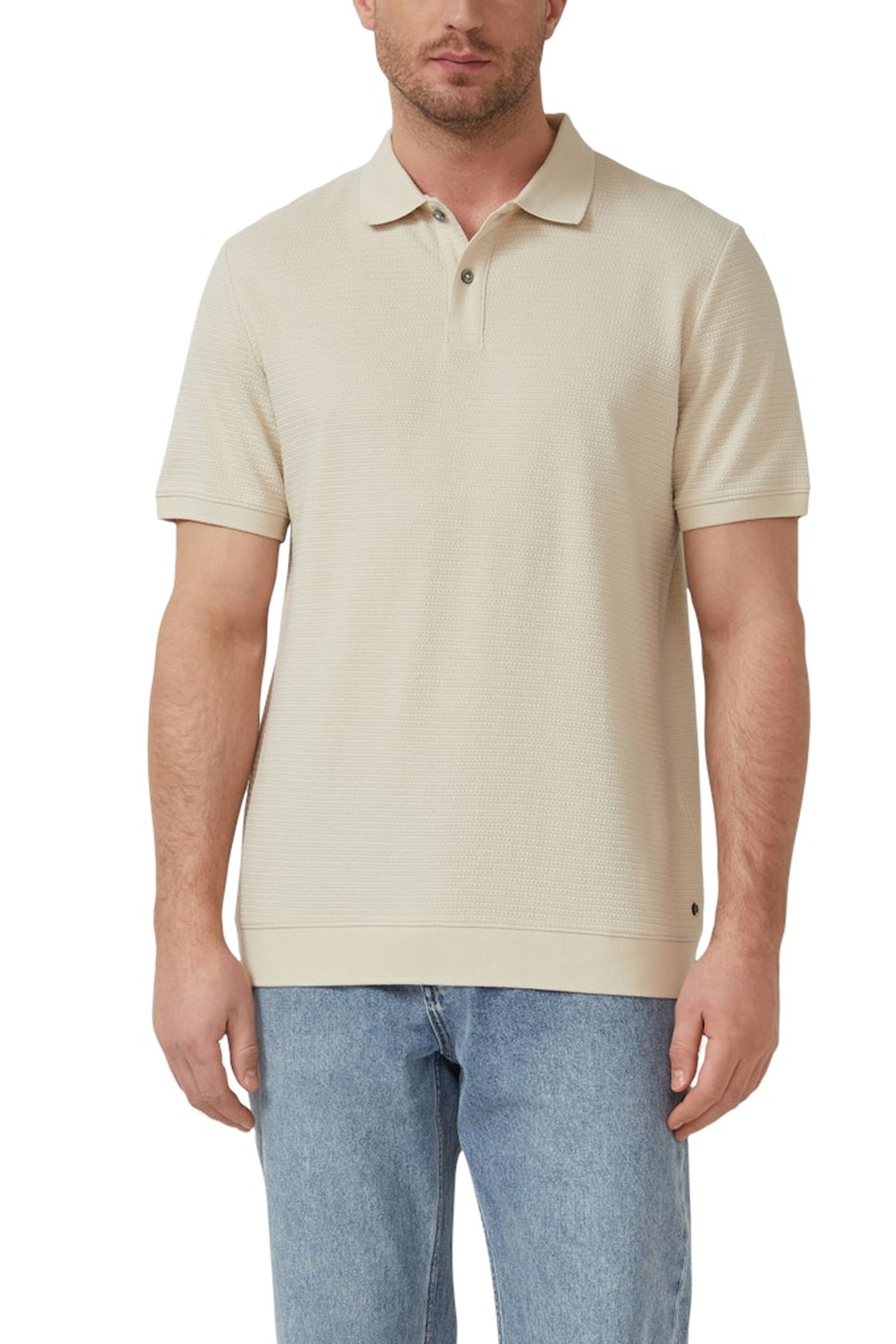 S.OLIVER POLOSHIRTS BEIGE 1