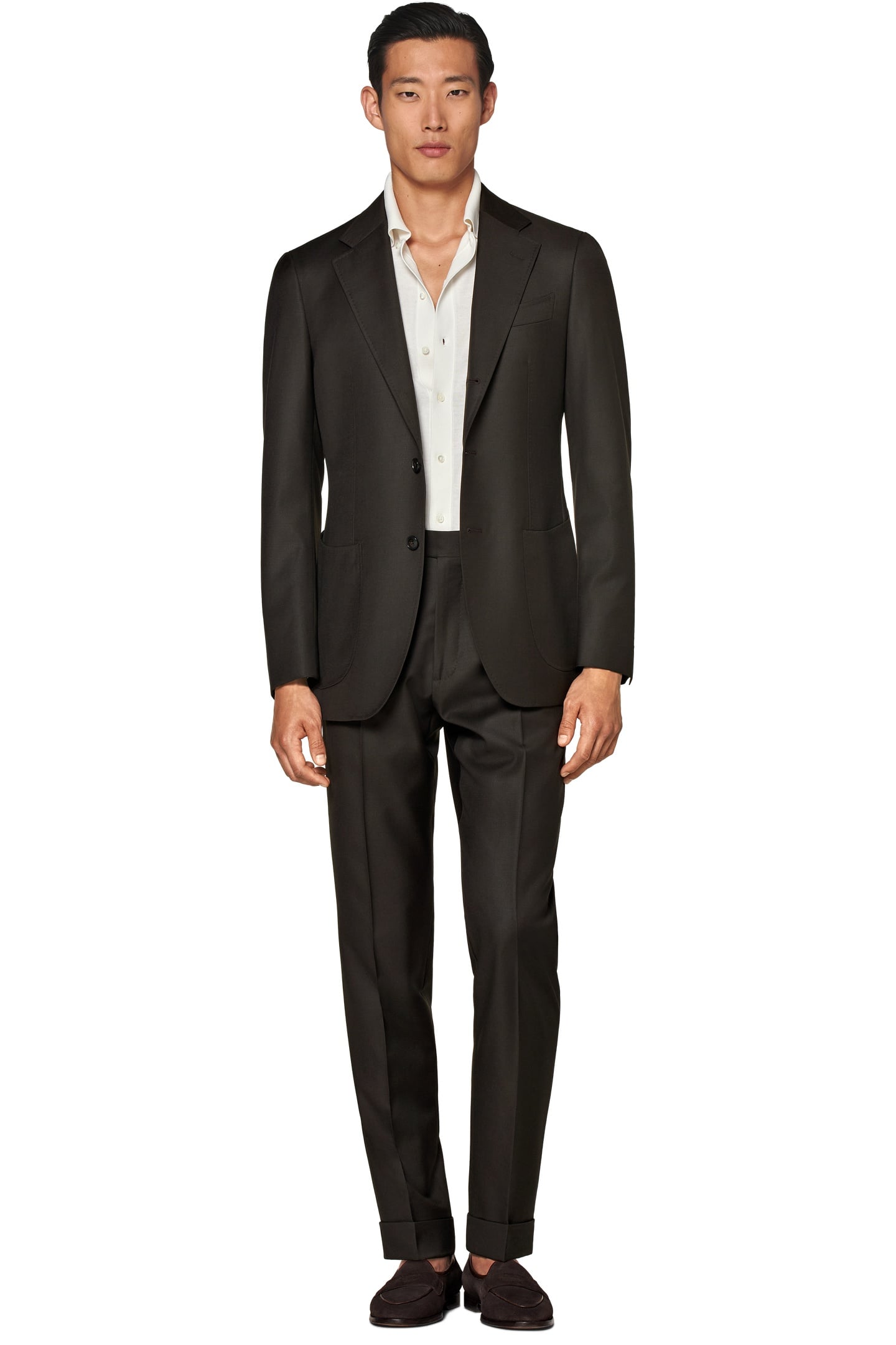 SUIT-DARK-BROWN NESTED SUITS DARK BROWN 1