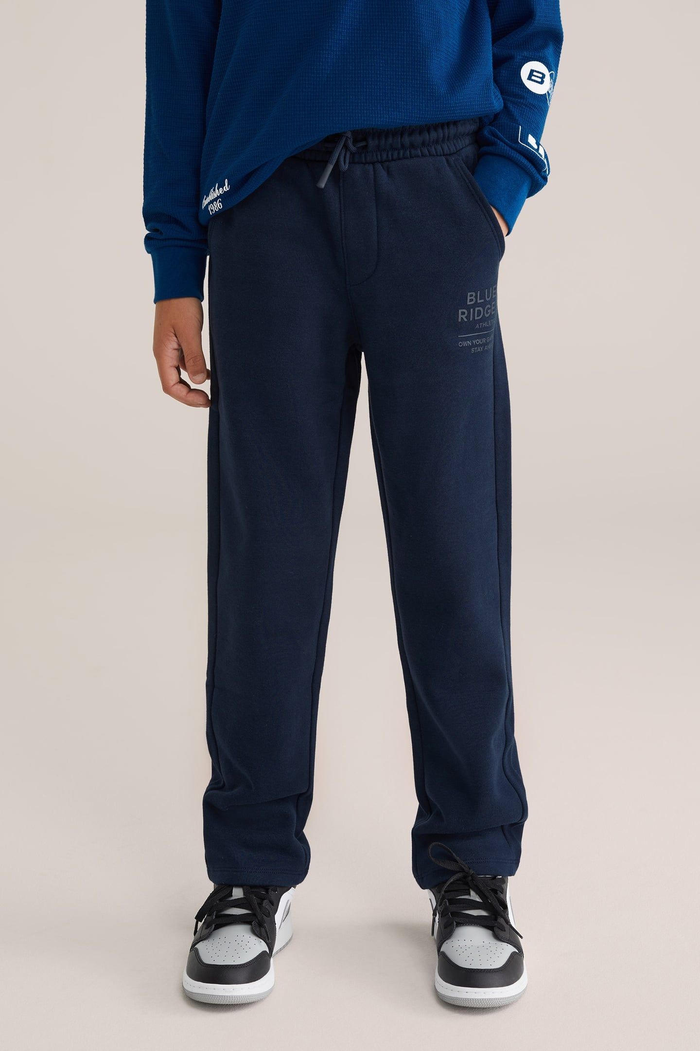 JOGGING PANTS DARK BLUE 1