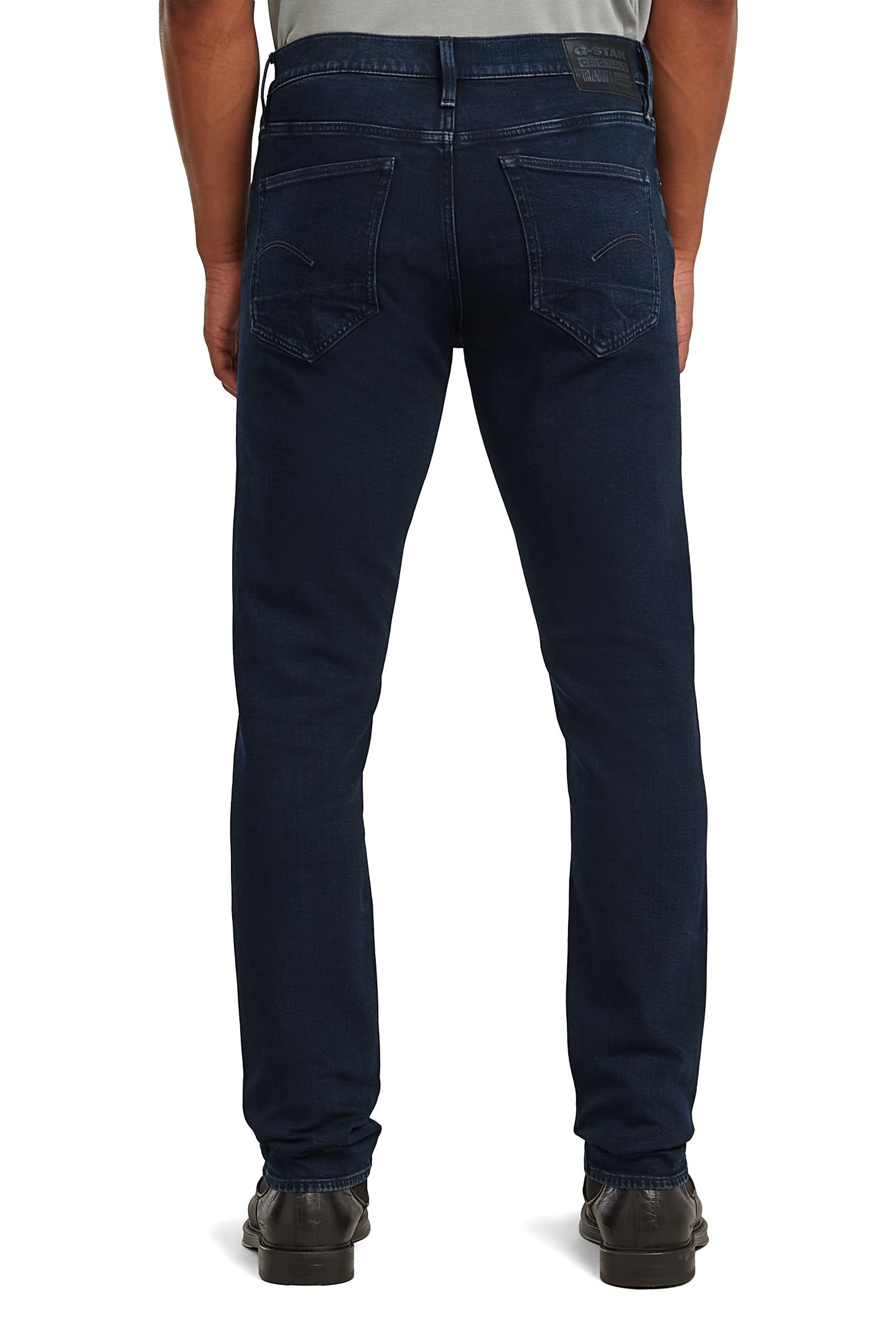 3301 SLIM WORN IN POLAR BLUE 4