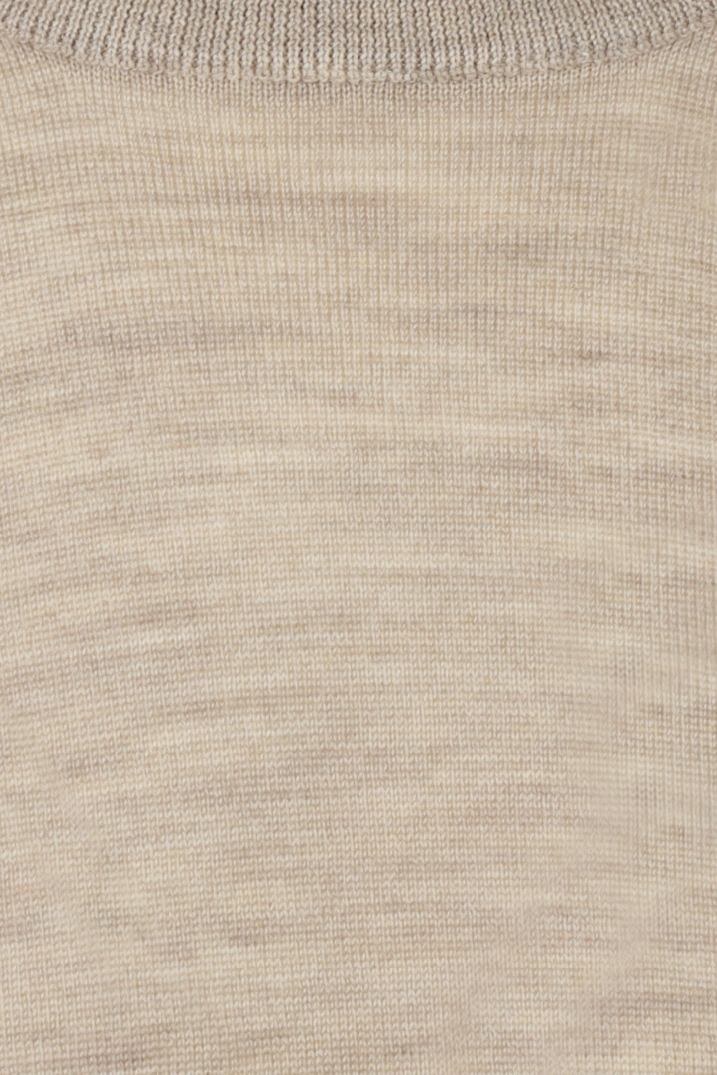 EXTRA FINE MERINO T-SHIRT SAND 5