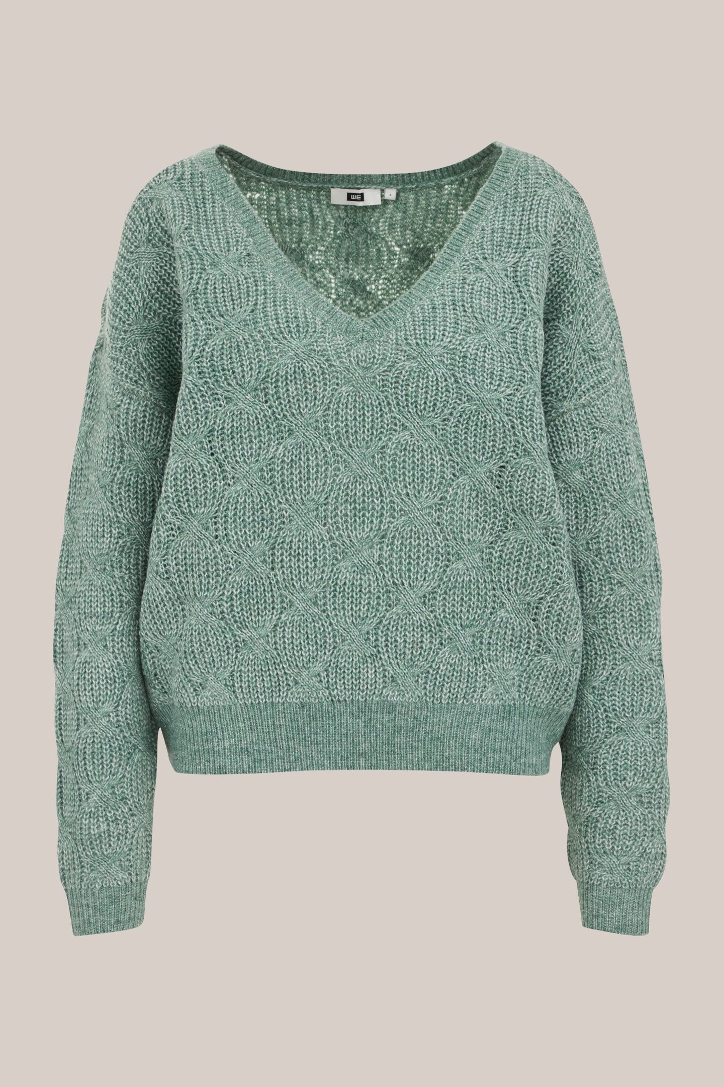 KNITTED PULLOVER GREEN 4