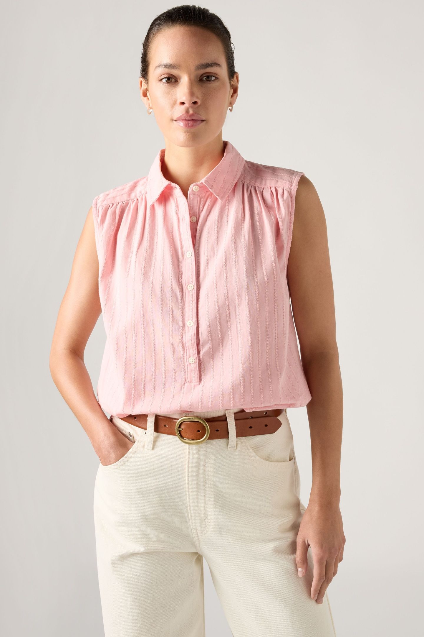 LONDYN SHORT SLEEVE POPOVER TOP 2