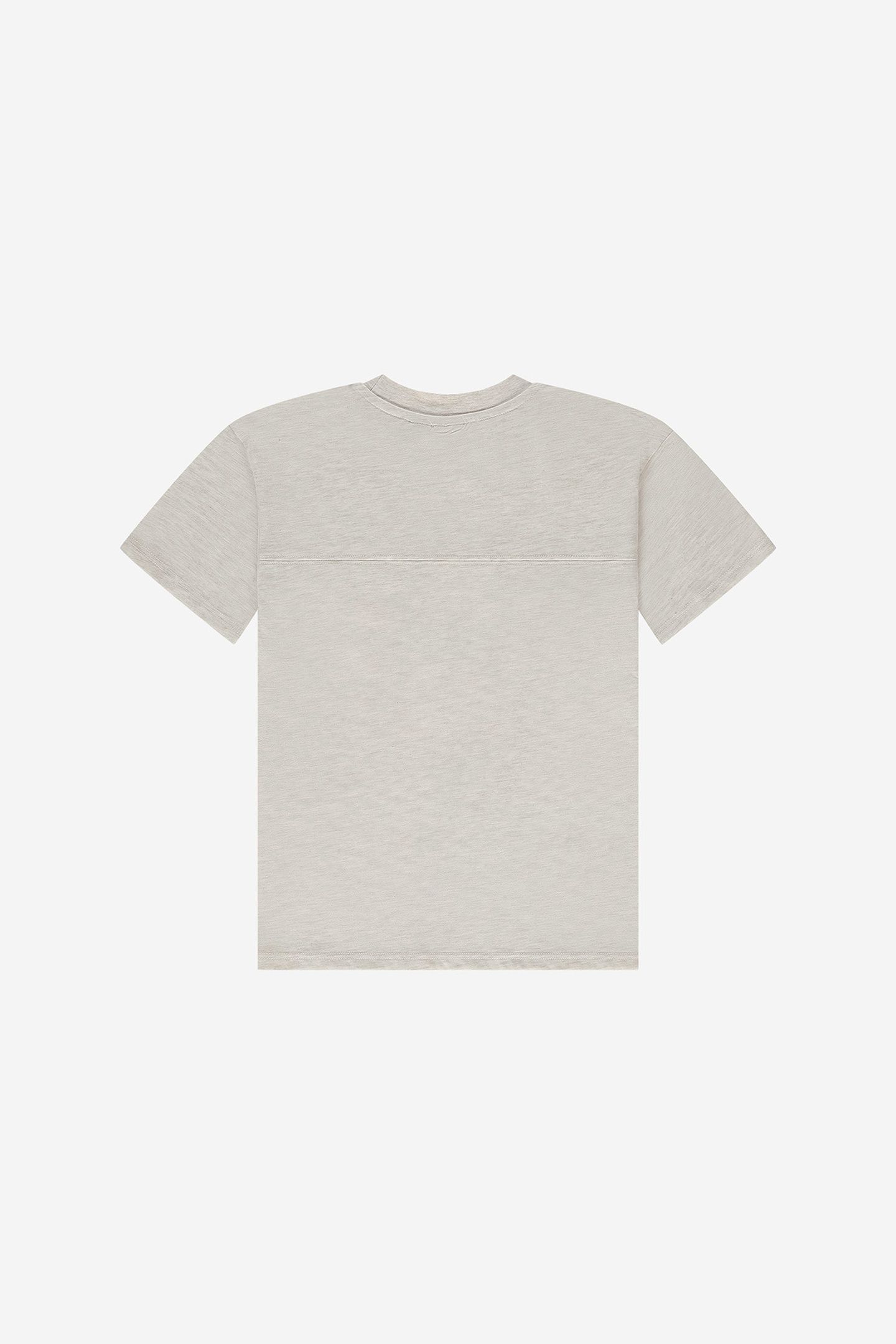 CUTSEAM T-SHIRT CREAM MELANGE 2